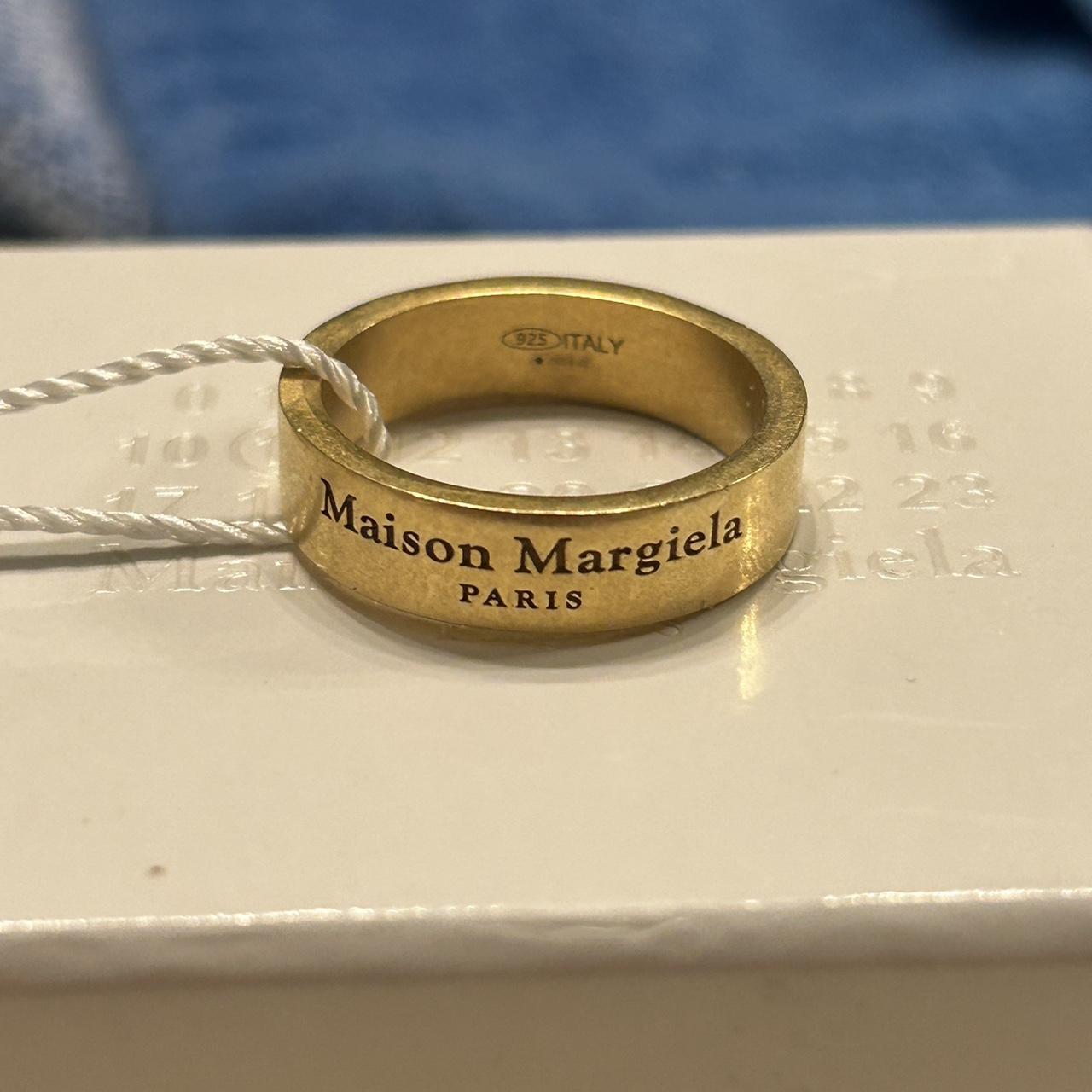 Maison Margiela Gold Band Ring, Size 9, fits a little...