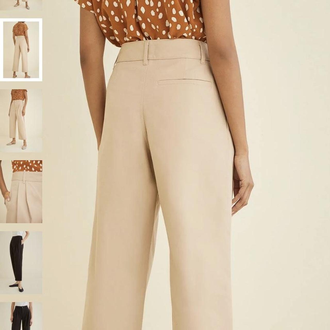 Amour Vert Women's Tan and Cream Trousers (3)