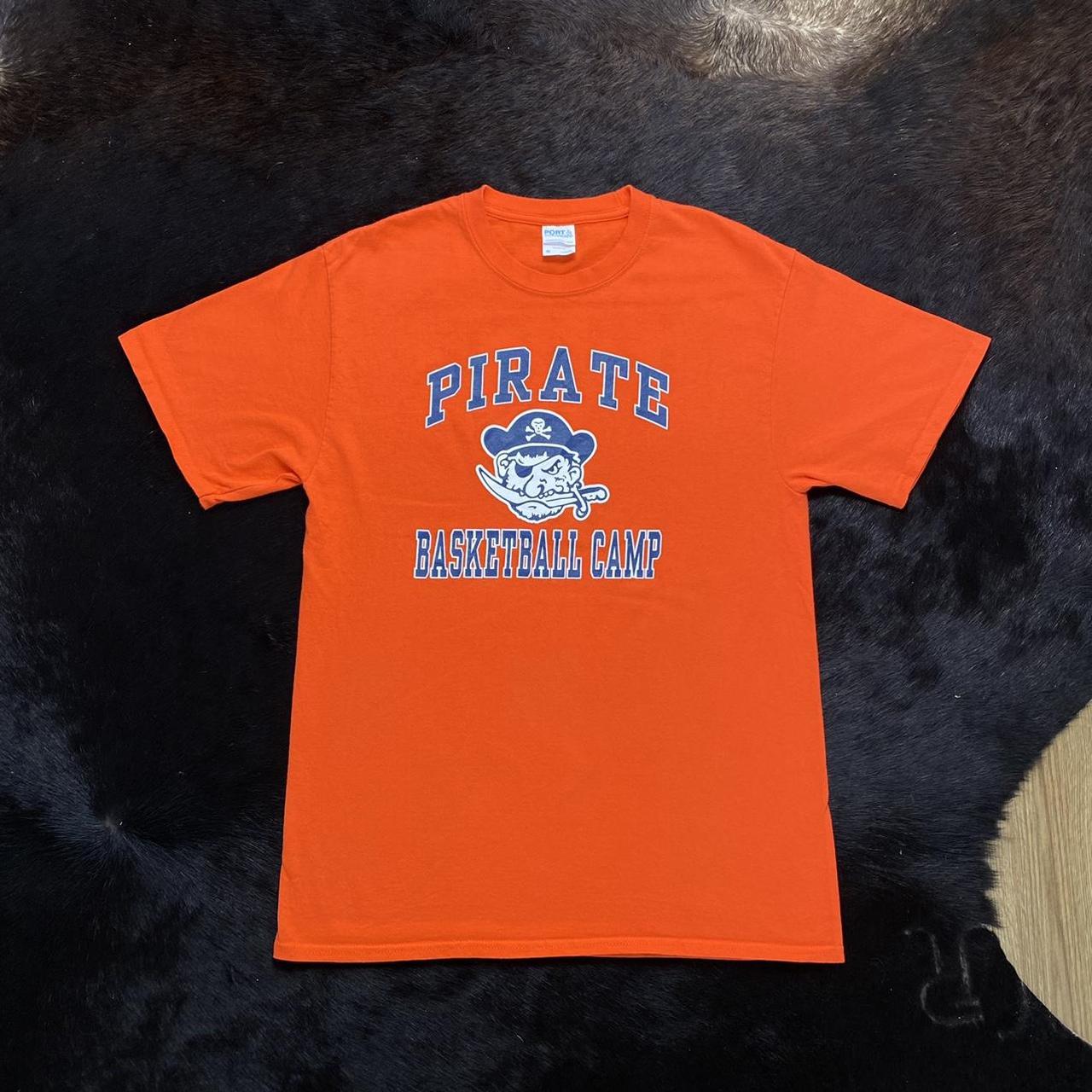 Vintage Pirate Baseball Camp ‘Coach’ Tshirt... Depop