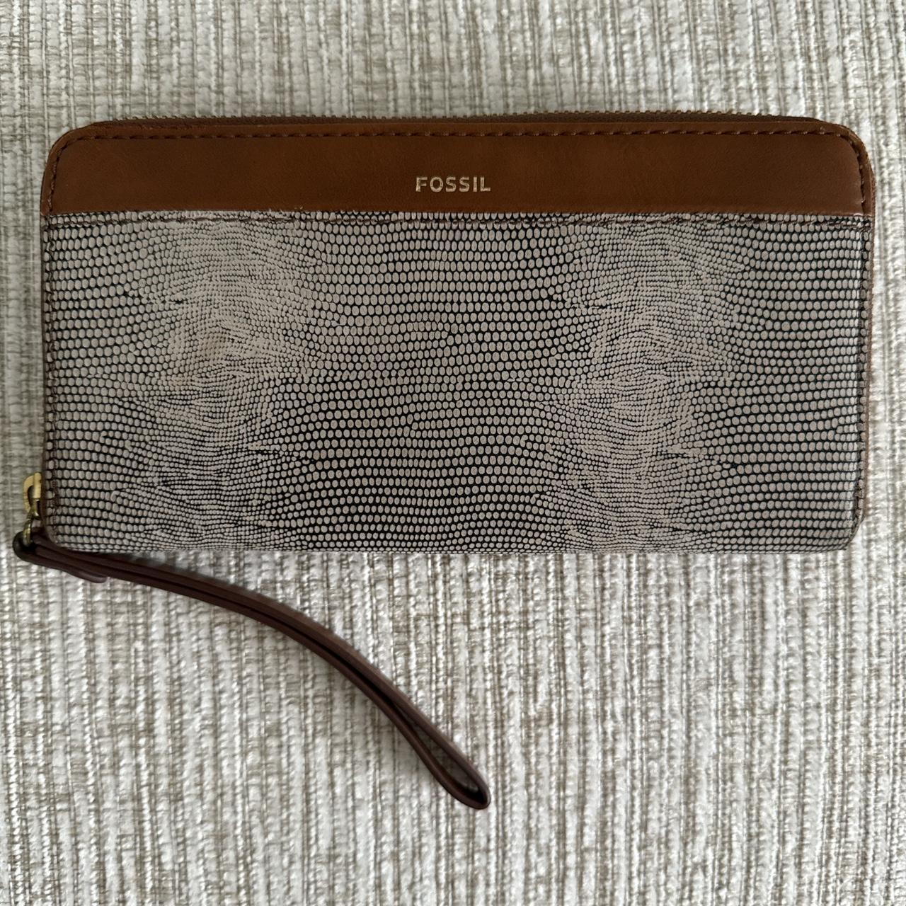 Fossil Women's Wallets - Grey/Brown – Fossil Jori… - image 1