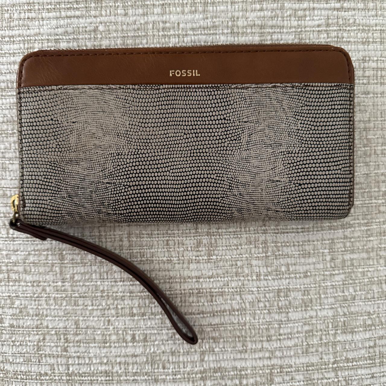 Fossil Women's Wallets - Grey/Brown – Fossil Jori… - image 4