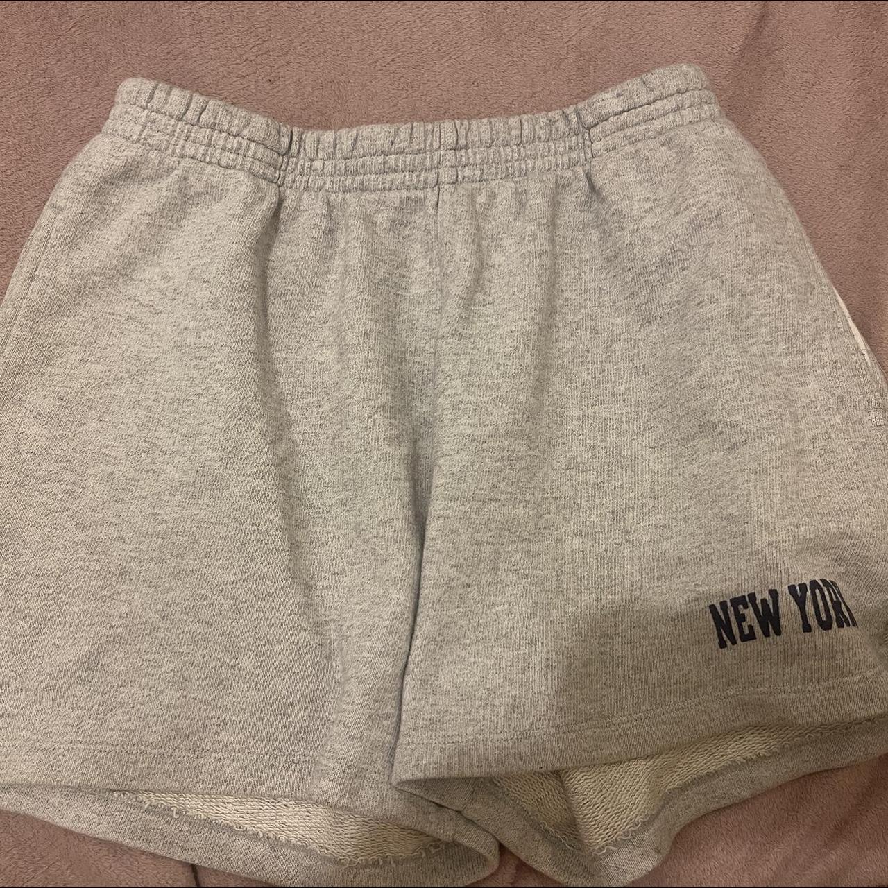 brandy melville new york shorts (mid thigh) worn... Depop