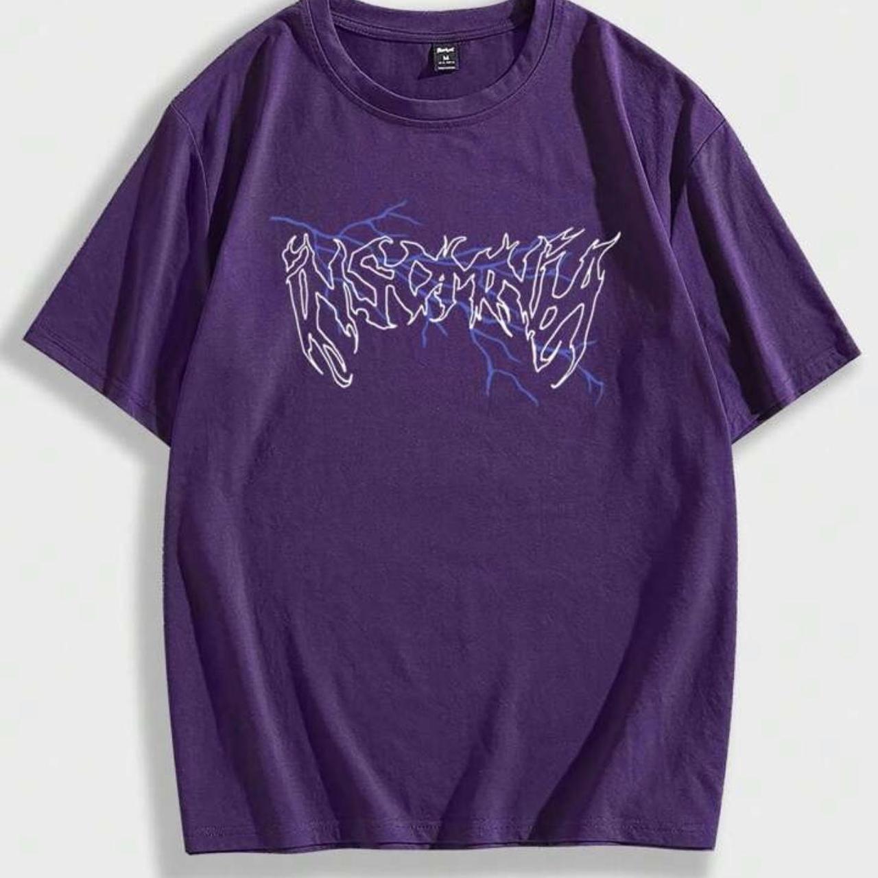 Shien Small Purple T-Shirt dm before purchasing, no... - Depop