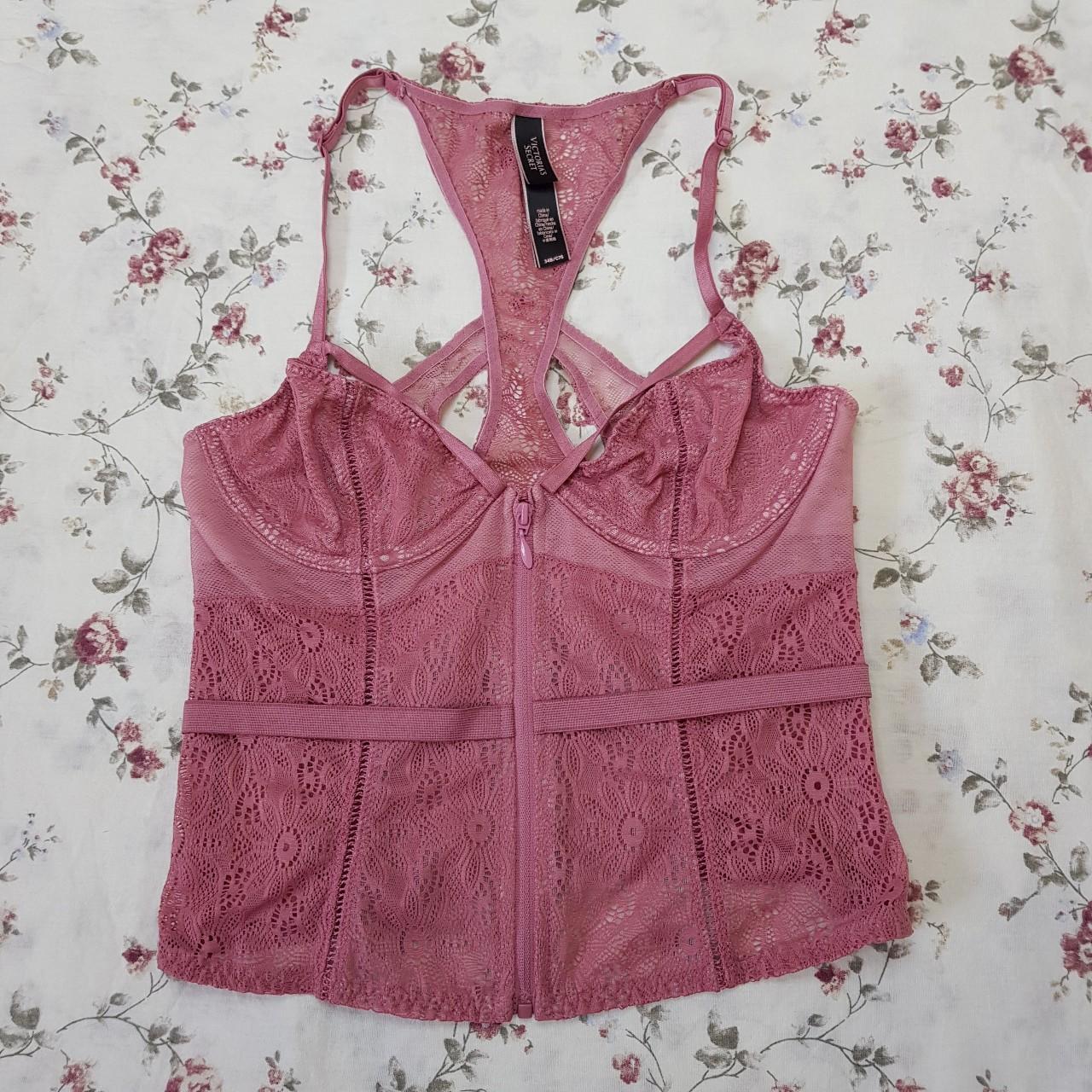 Coquette Victoria's Secret pink corset top 🎀 With... Depop