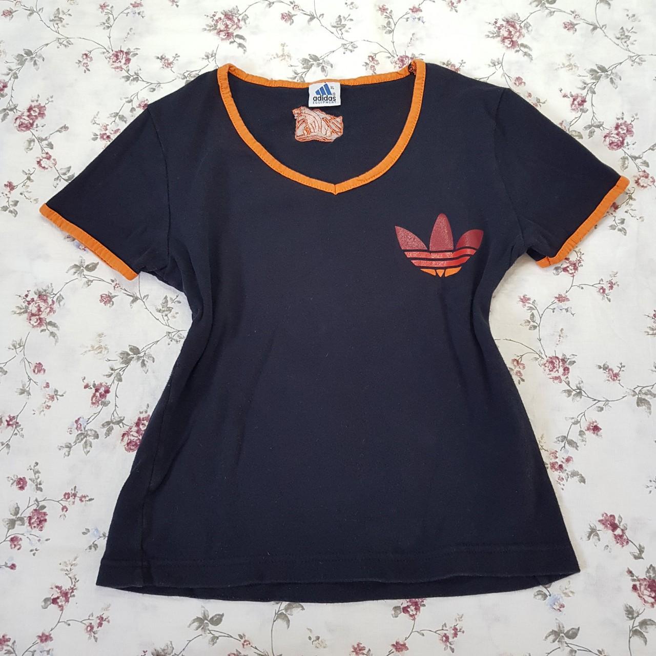 2000s Adidas Equipment black tshirt ☀️🖤 Sporty short... Depop