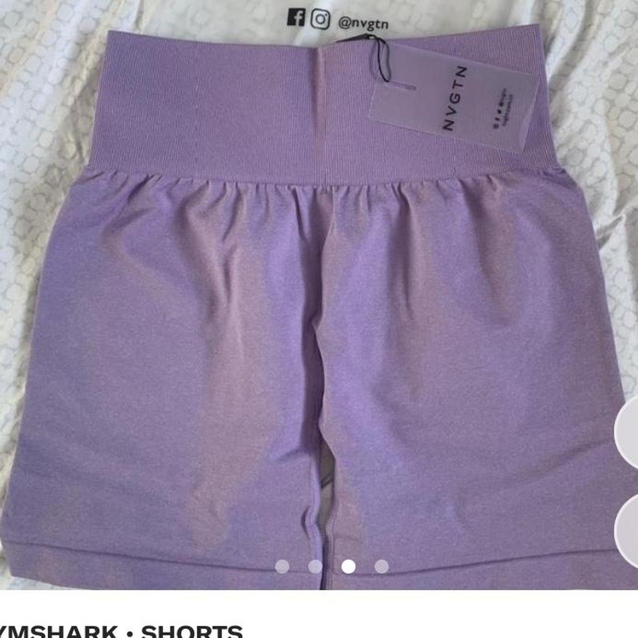 Brand New NVGTN Lilac Shorts Size S Depop. - Depop