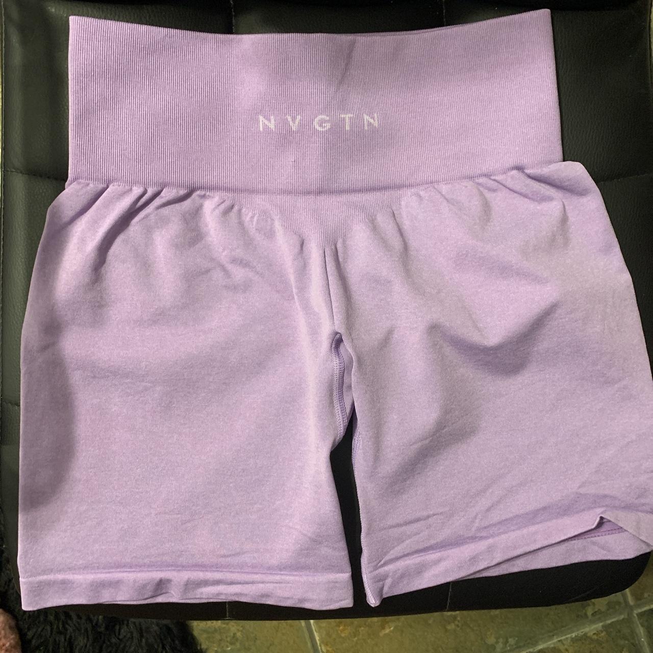 Brand New NVGTN Lilac Shorts , Size S , Depop.