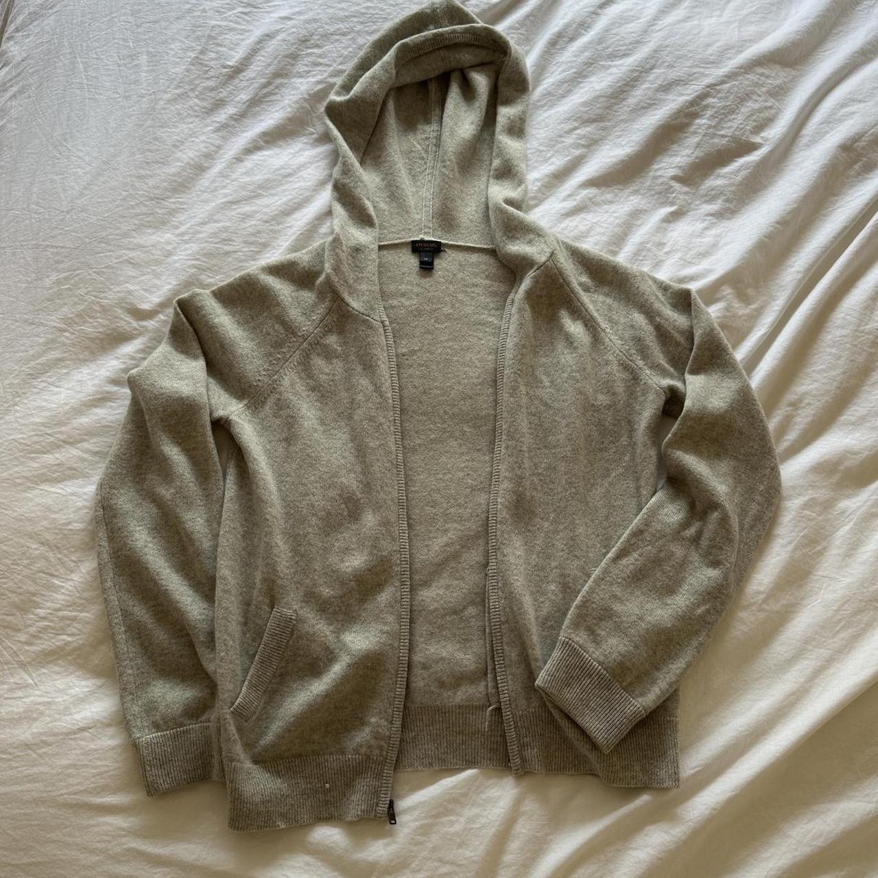 J crew outlet zip up hoodie