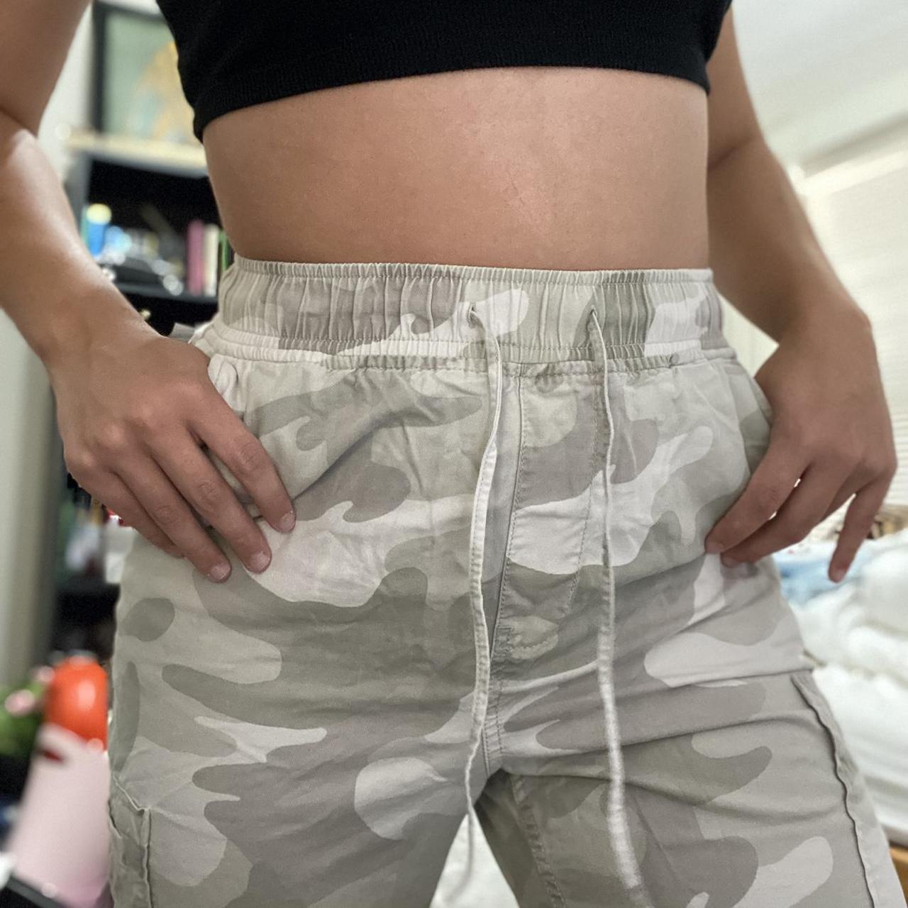 Hollister camo cargo pants joggers Perfect for. Depop