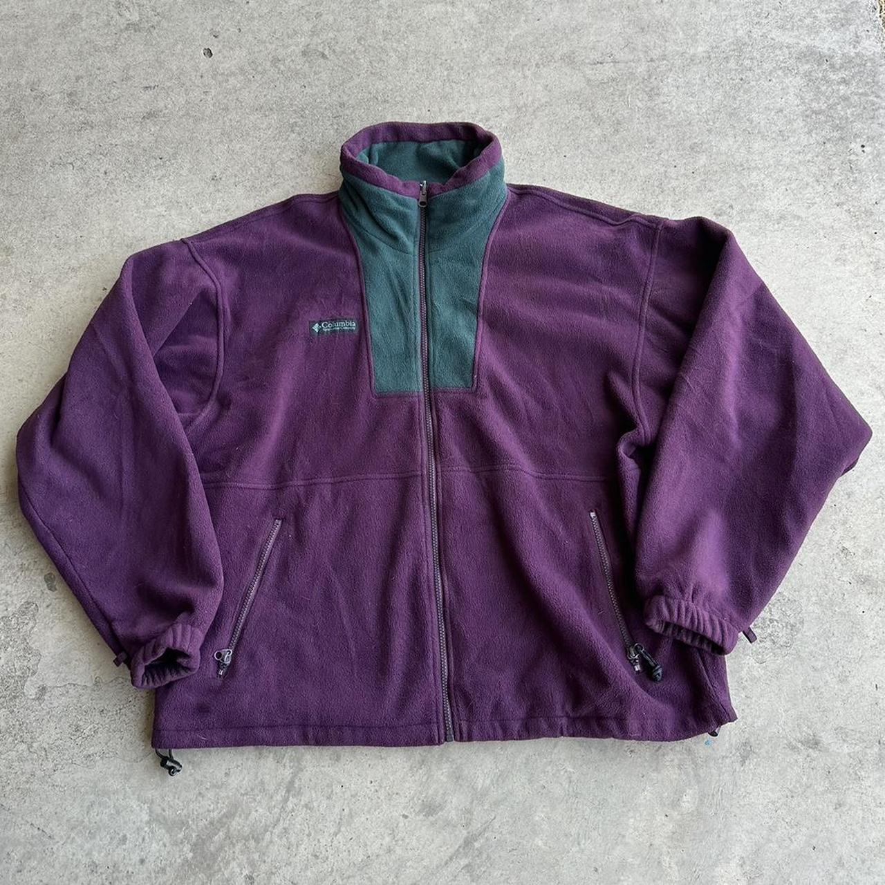 Vintage Columbia Fleece Zip popular Up Jacket