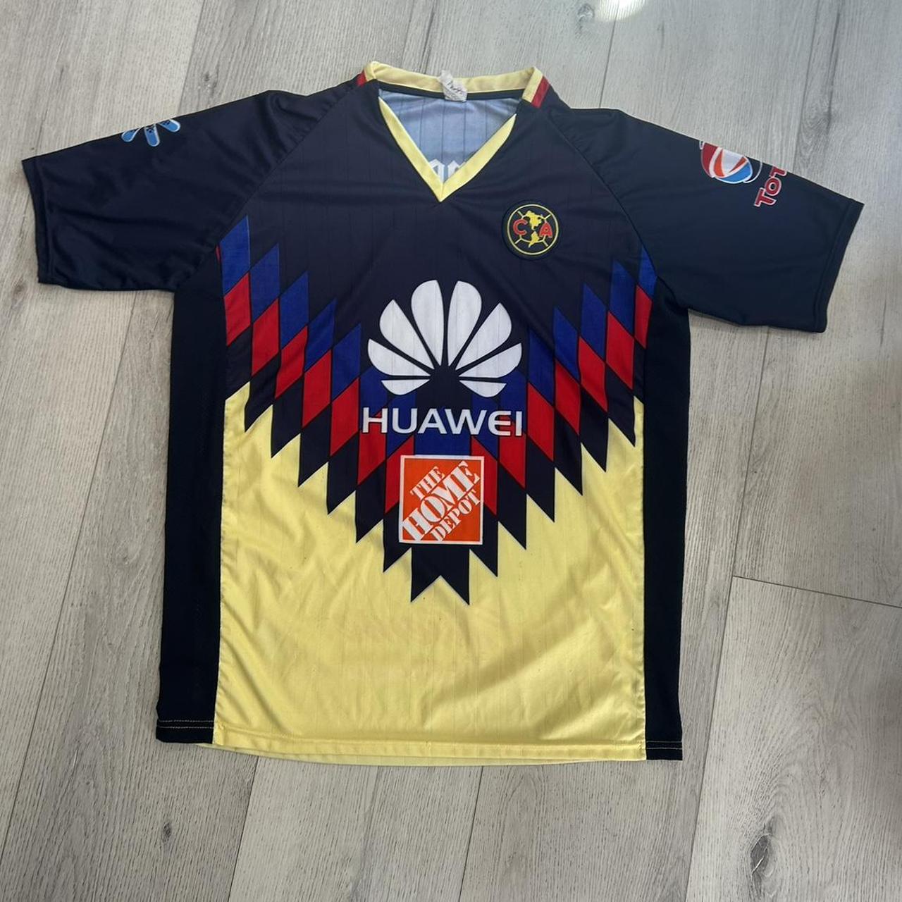 Club America Football Soccer Jersey Fits like size... - Depop
