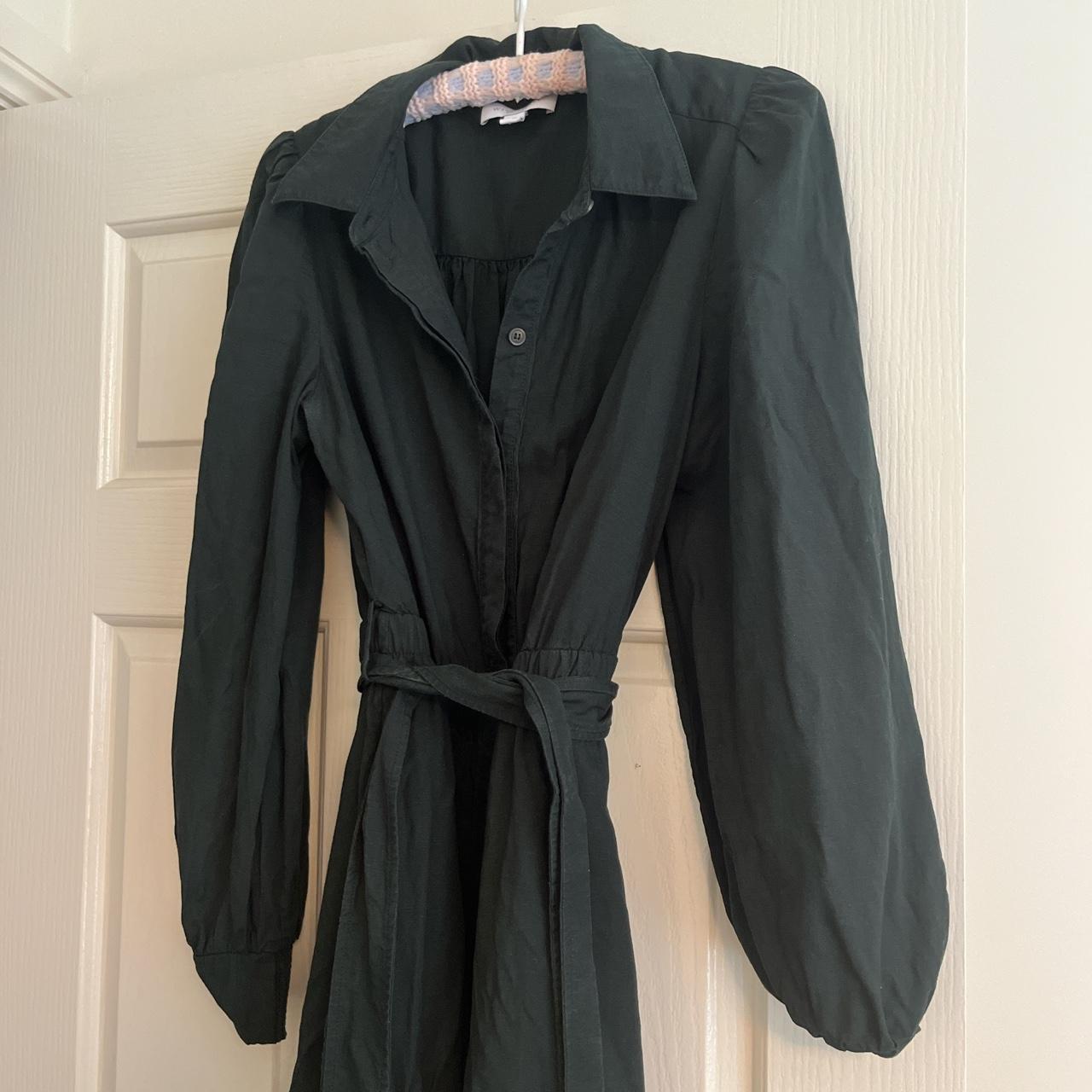 Witchery maxi dress. Dark green, only worn... - Depop