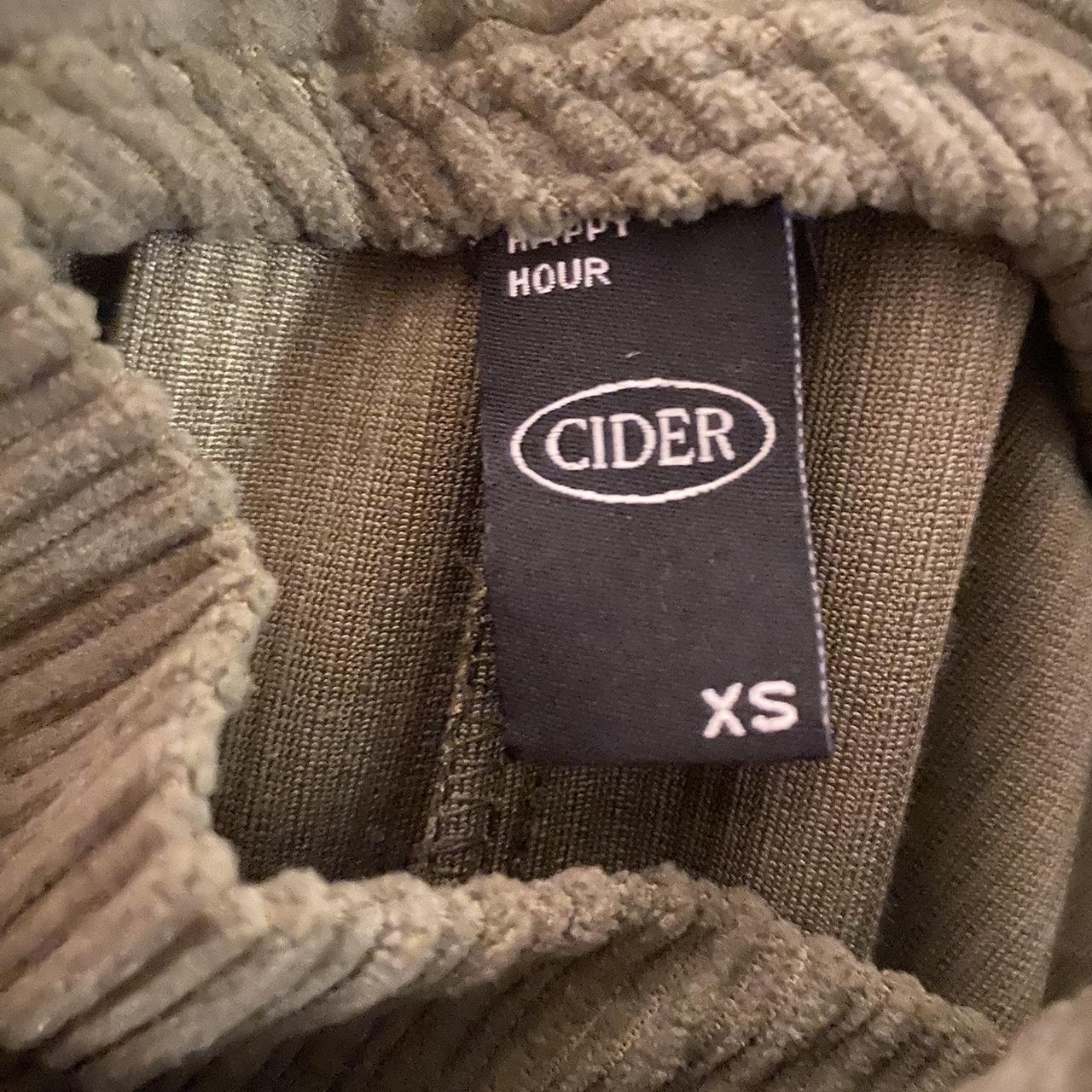 Cider Green Corduroy Overalls Depop