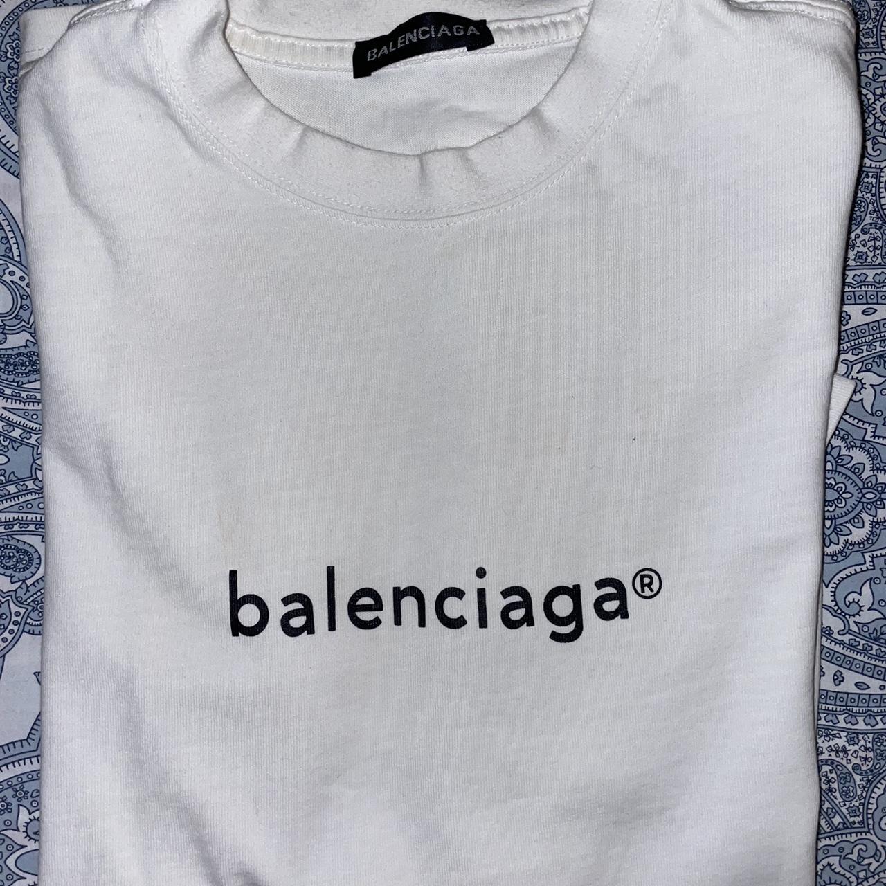 balenciaga-tee-balenci-logo-tee-size-medium-true-depop