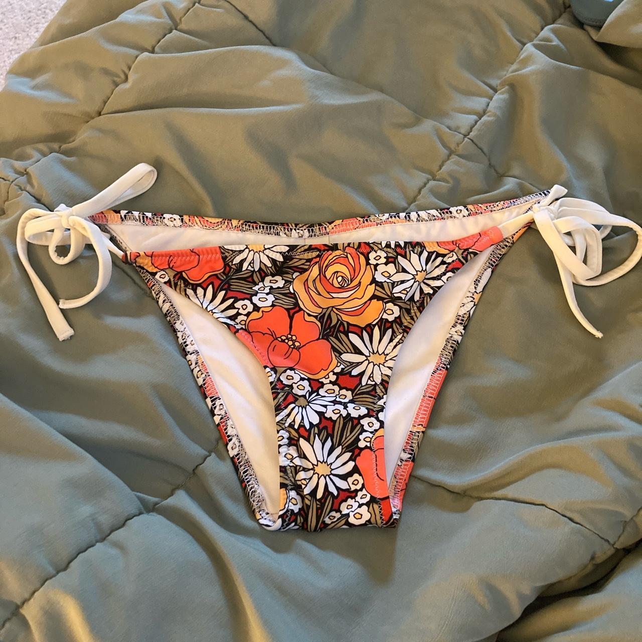 Solid & Striped RE/DONE bikini bottoms. such a... - Depop