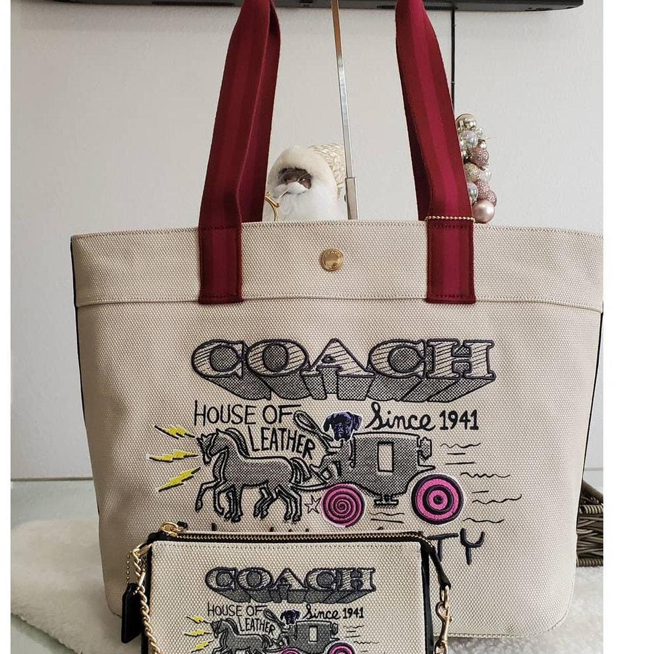 Coach Carriage Tote authentic