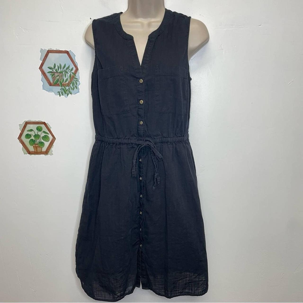 Old navy black hot sale cotton dress