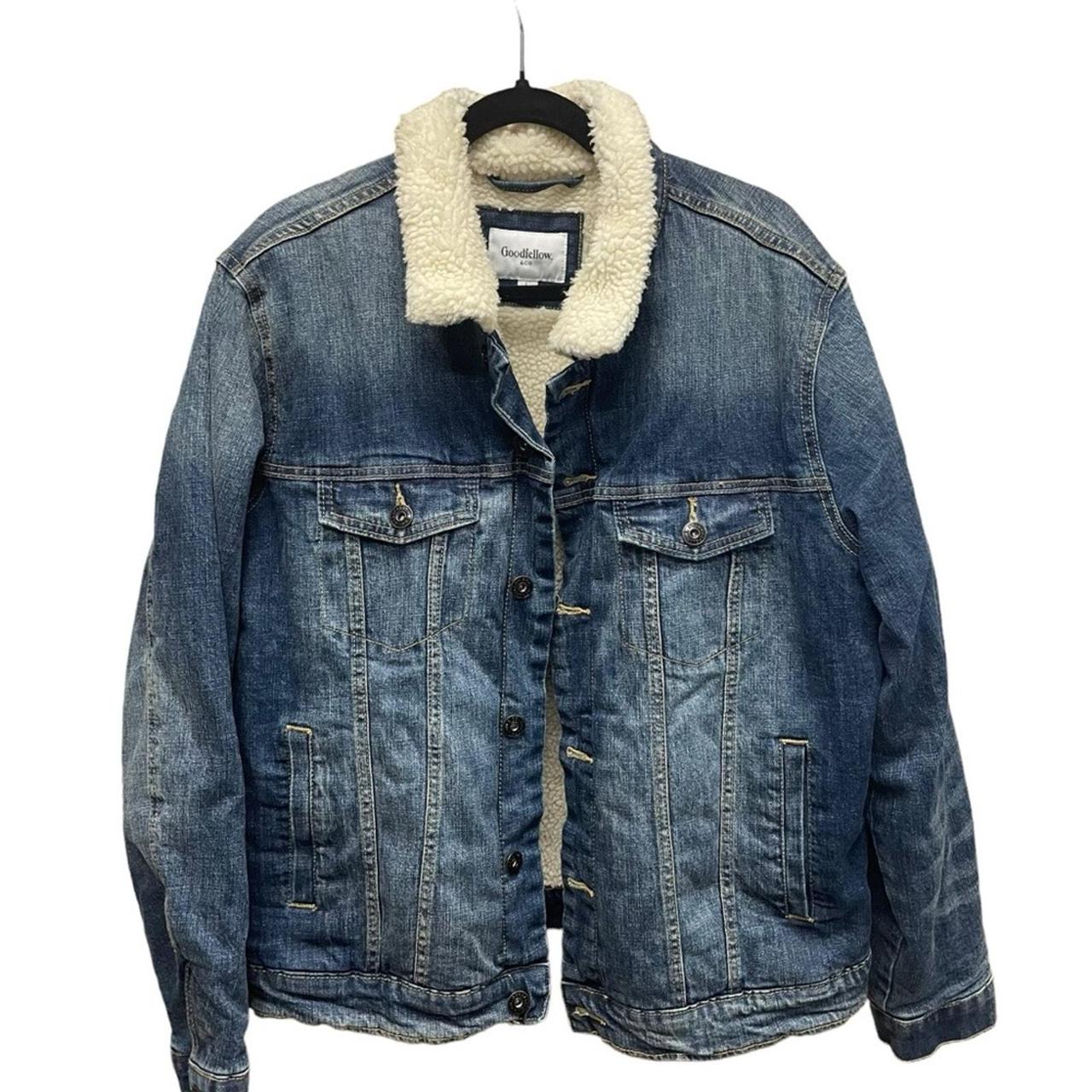 Goodfellow and co jean jacket best sale