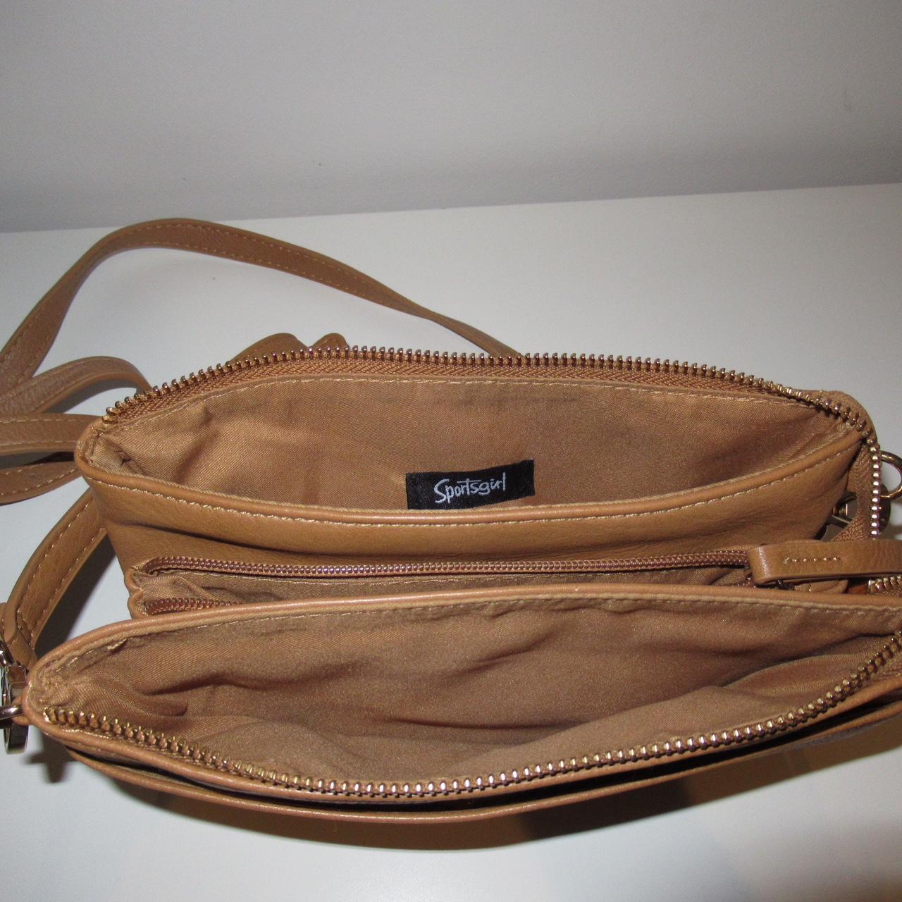 SPORTSGIRL // Tan Crossover Bag Never used! Brand... Depop