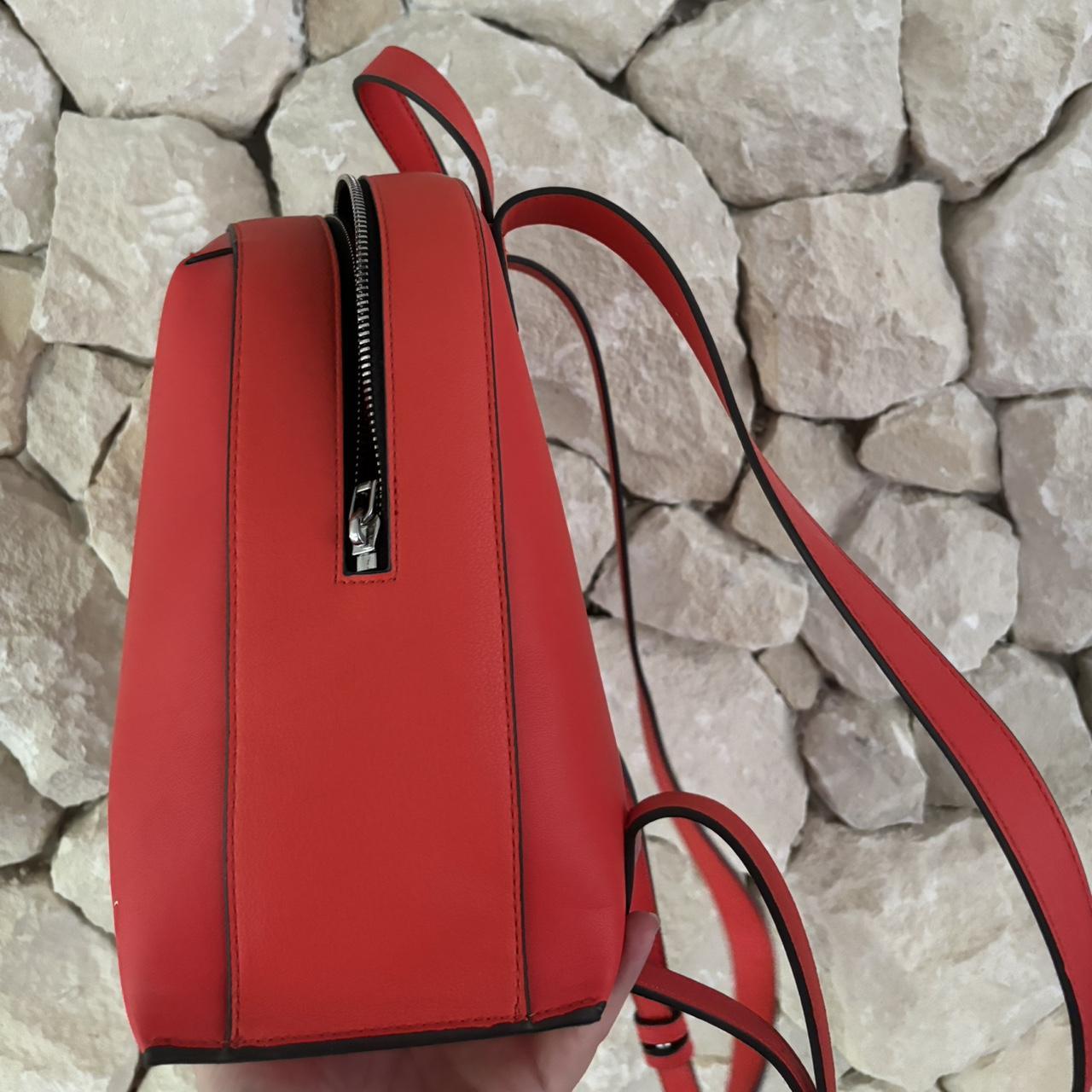 Calvin klein backpack red best sale