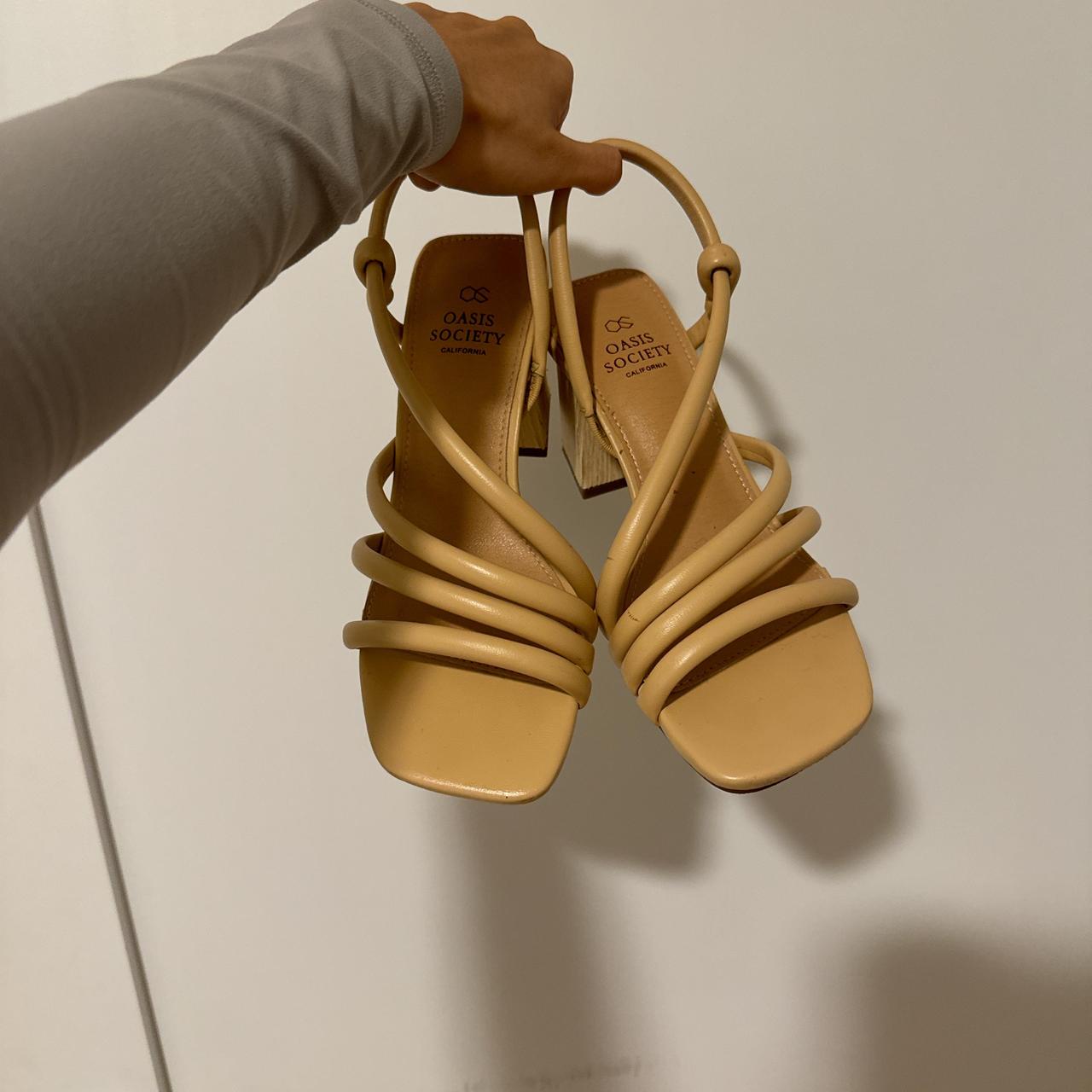 Oasis tan sandals online