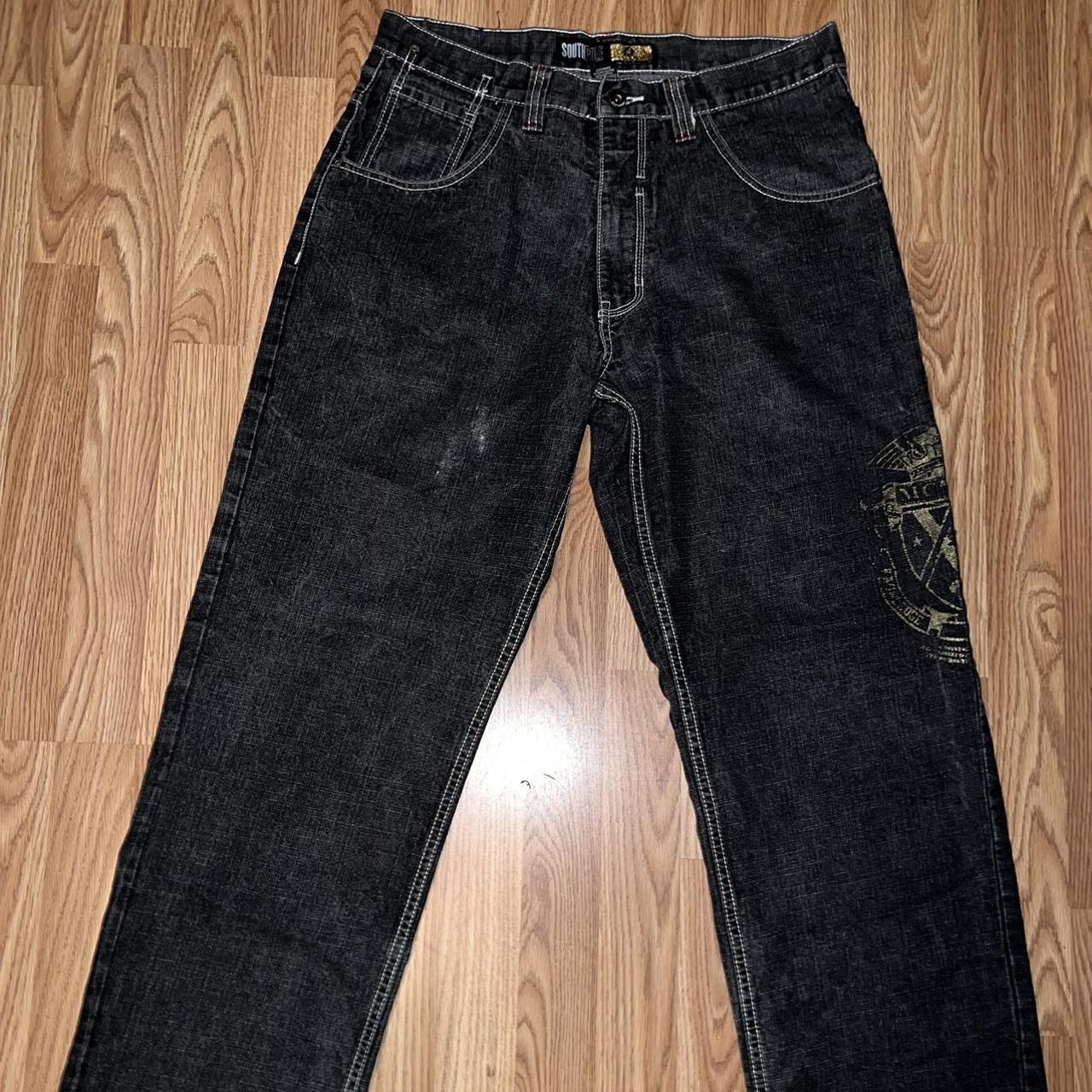 Y2k Denim Jeans Black 36 S 