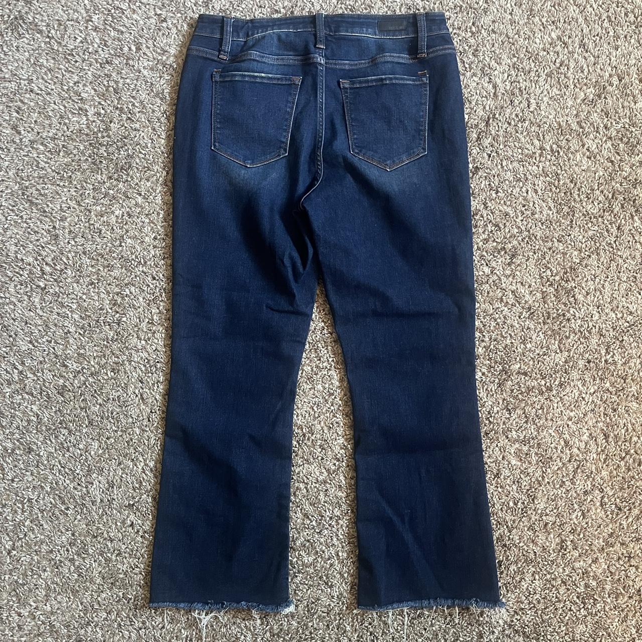 miss me high-rise crop jean , worn once ! washed and... - Depop