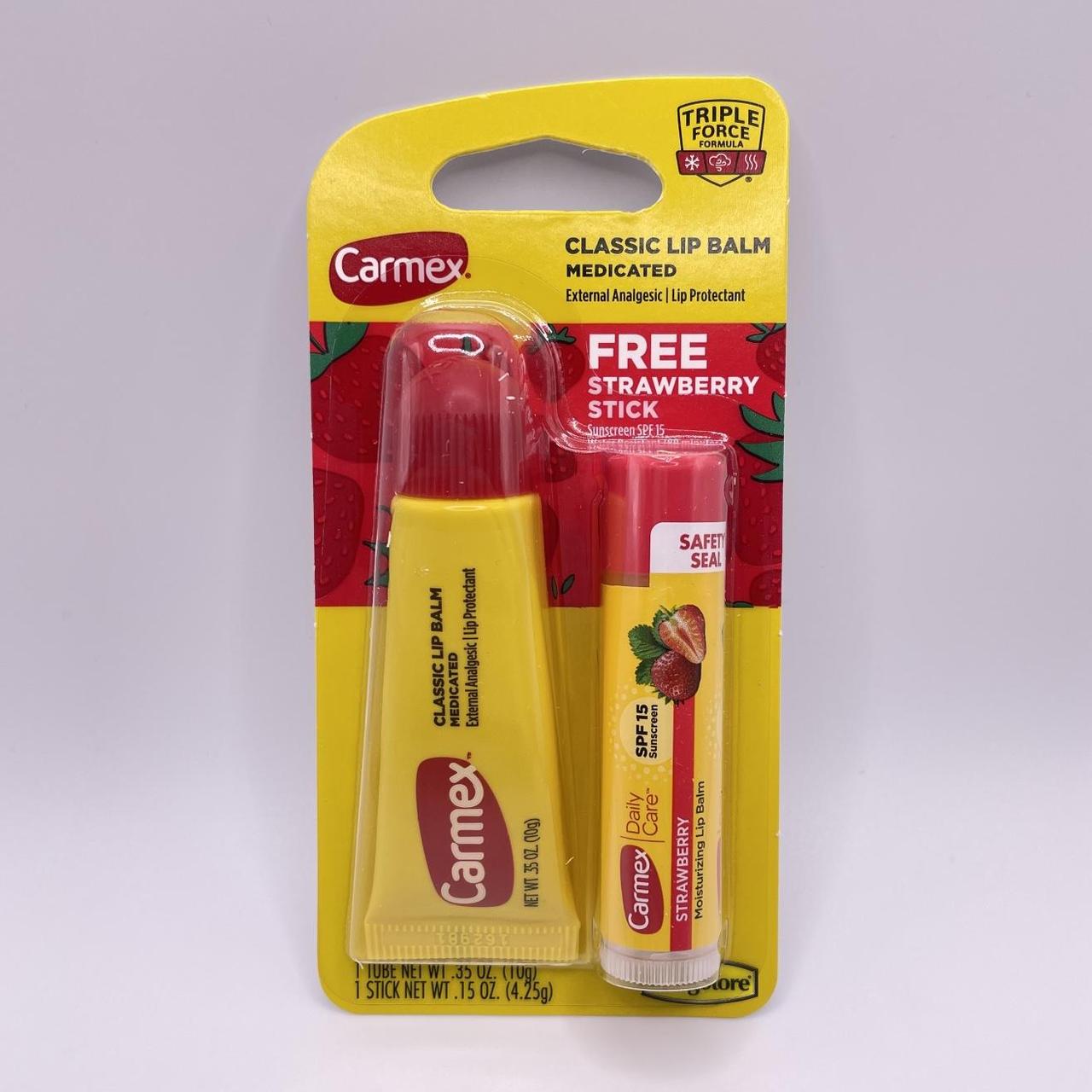 Hydrate and protect your lips with the Carmex 2 Pack... Depop