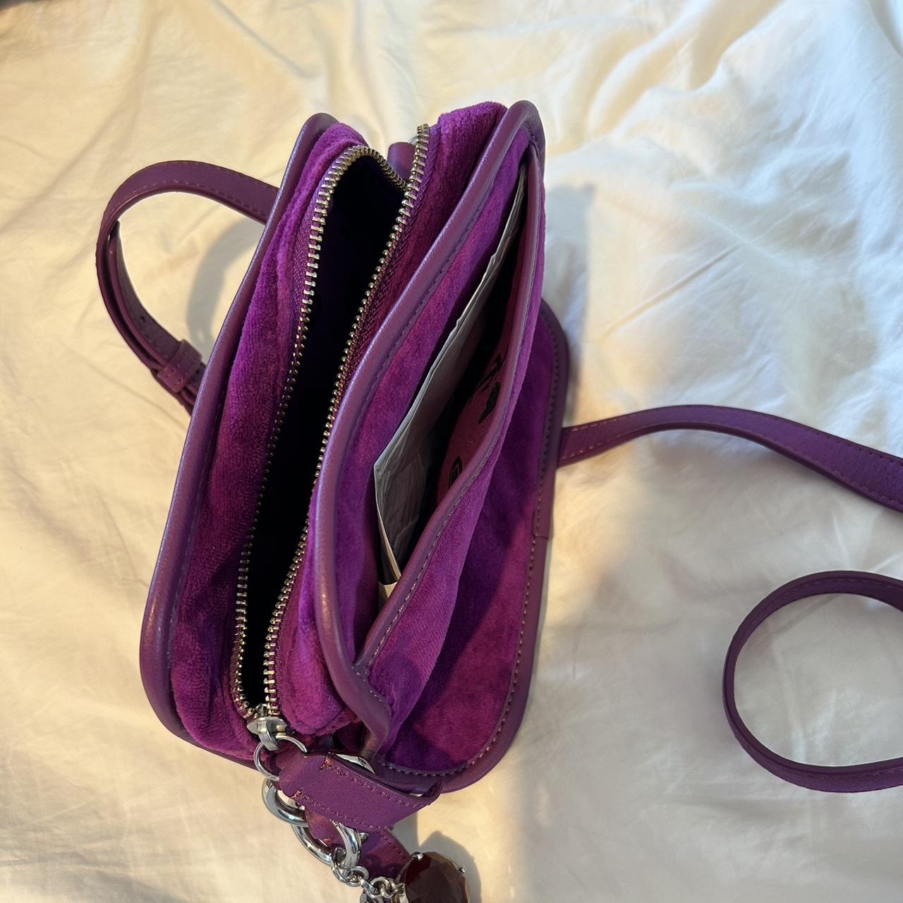 Juicy couture velvet cross body bag, great... Depop