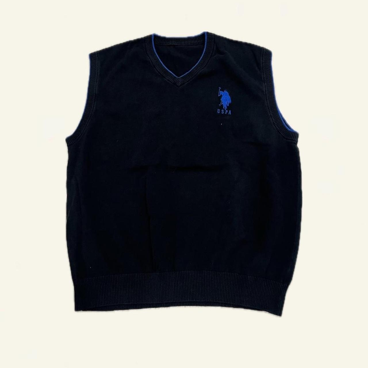 Vintage USPA Sweater Vest - Depop