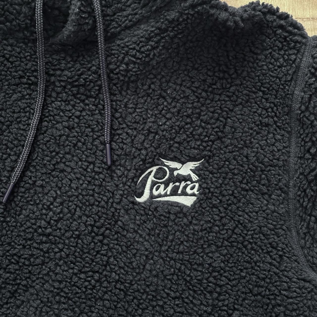 BY PARRA PENCIL BIRD POLAR FLEECE HOODIE Color: | Depop