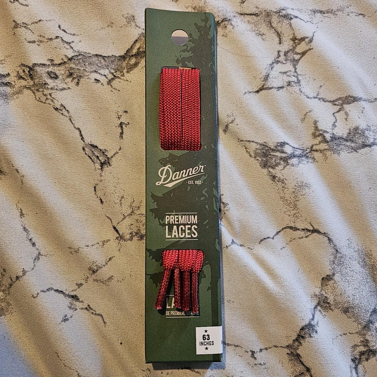 Danner red outlet laces