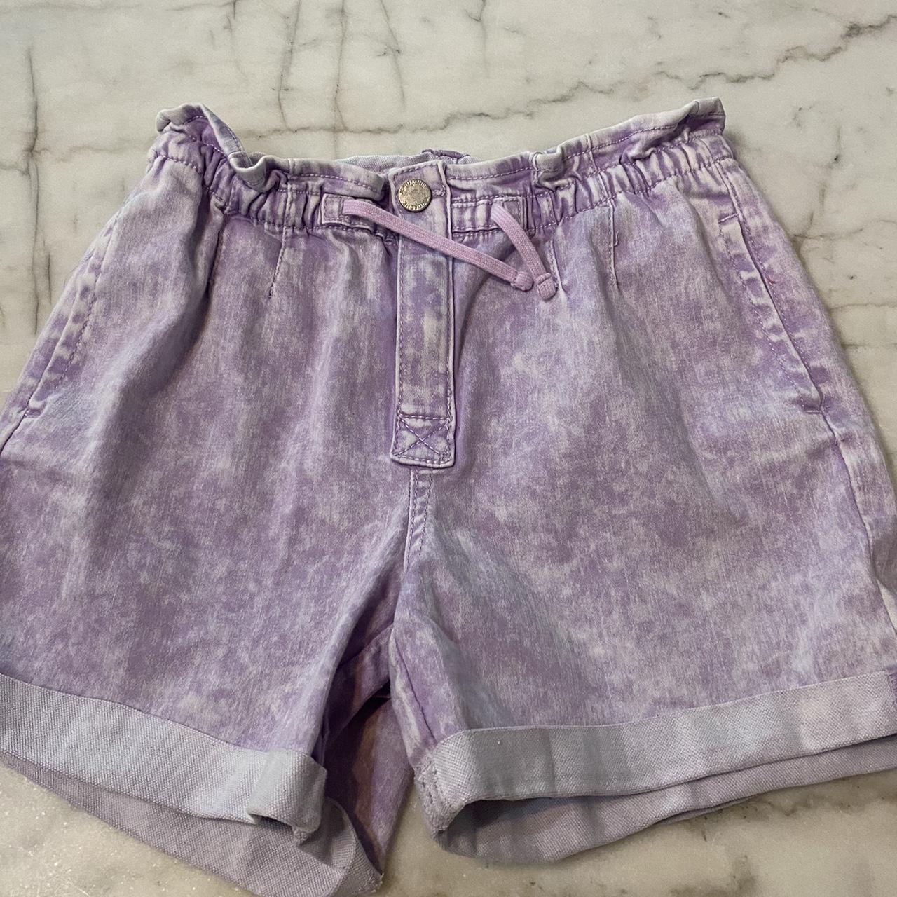 Jordache kids purple shorts size 14 girls - Depop