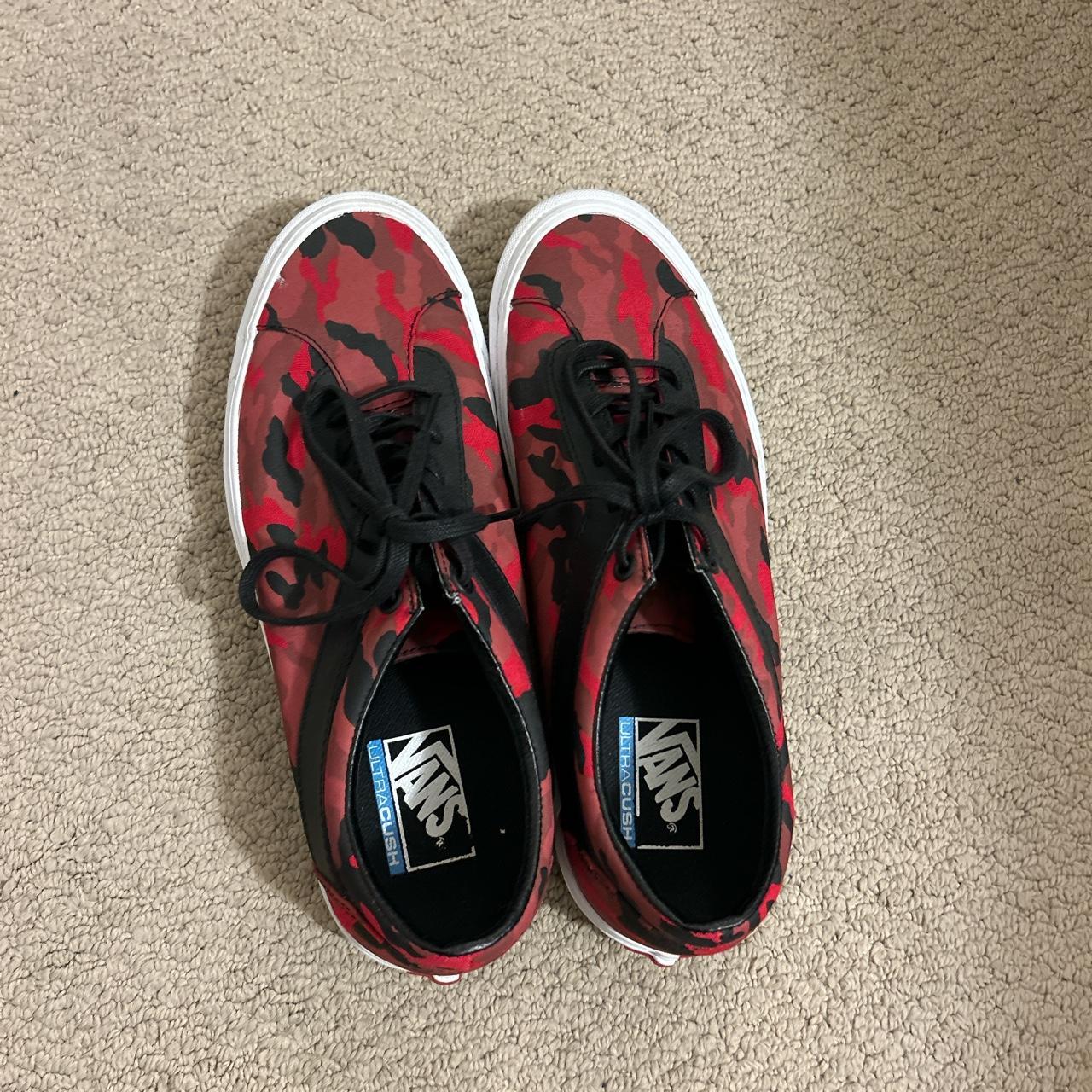 Vans store red camo