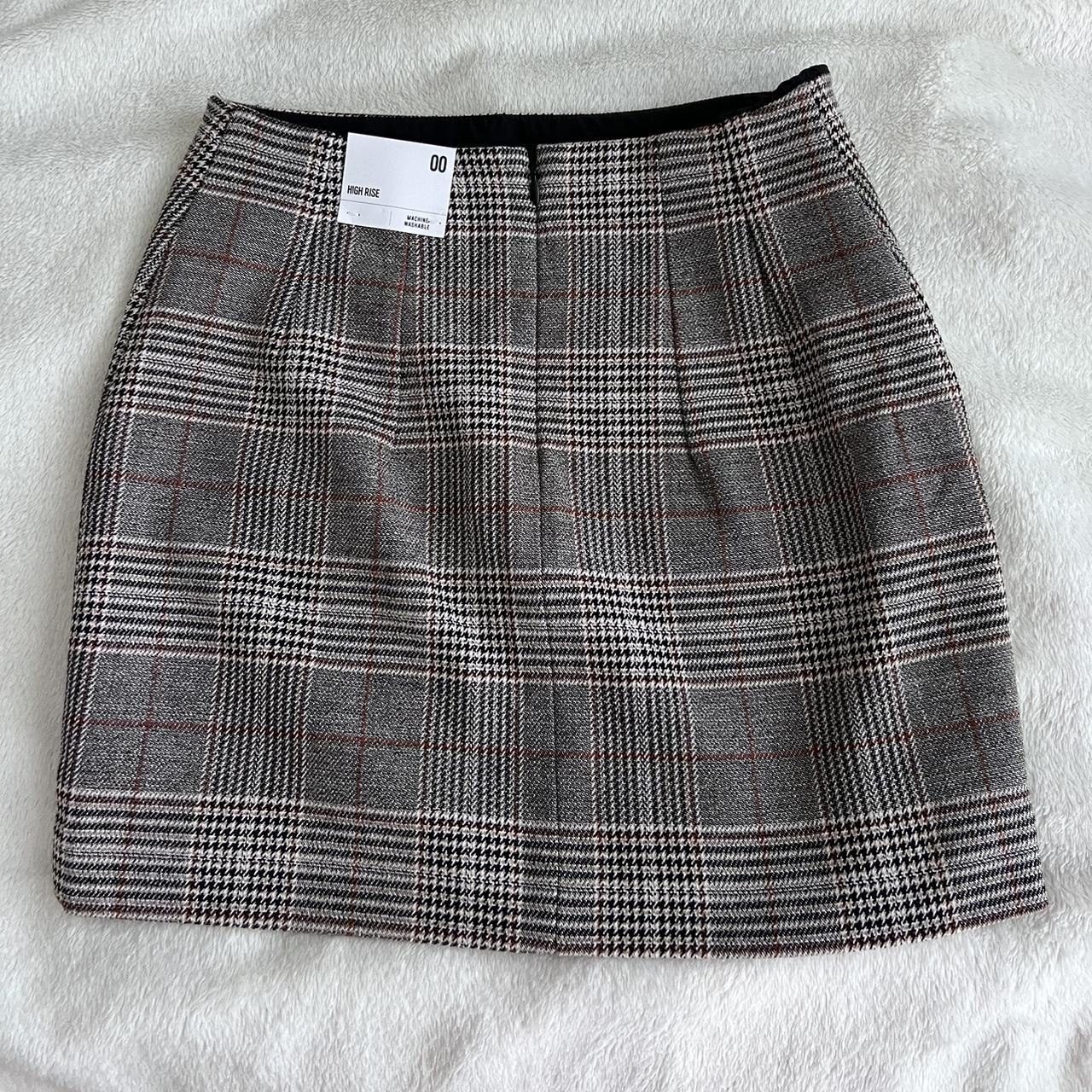 Mini plaid skirt from express size 00 Depop