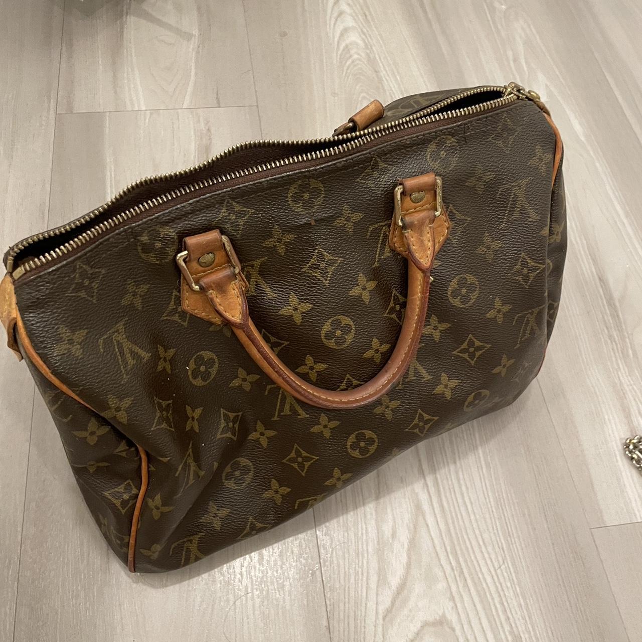 Authentic Speedy 30 Louis Vuitton Handbag -Comes - Depop