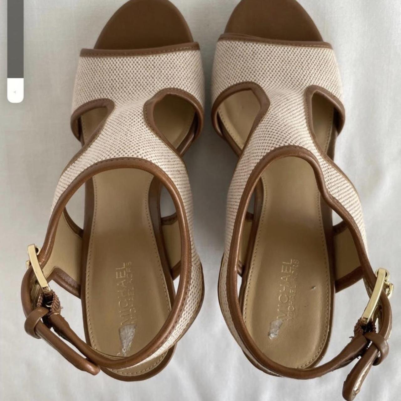 Michael kors clearance beige sandals