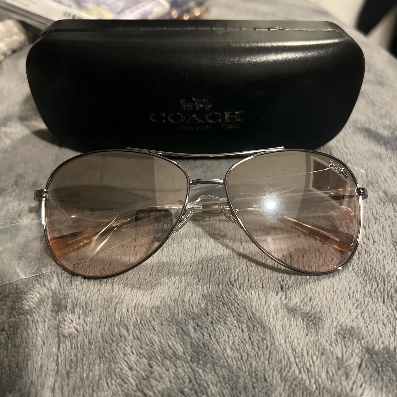 coach aviator sunglasses Depop