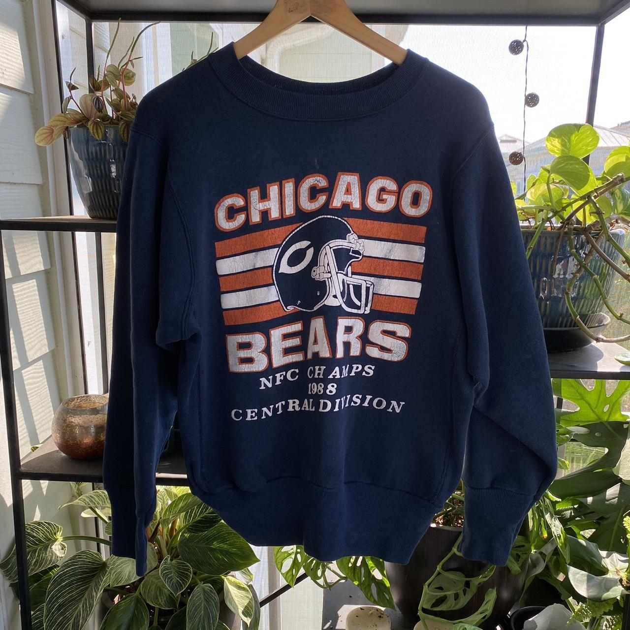 80s Vintage Chicago Bears 1988 NFC Central Division Champions 