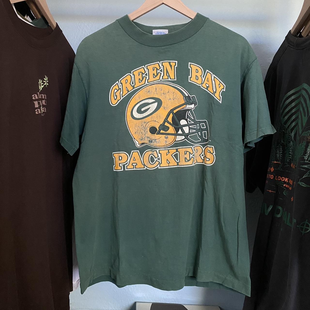 Nike NFL Green Bay Packers Retro Short Sleeve Tee Men's T-Shirt