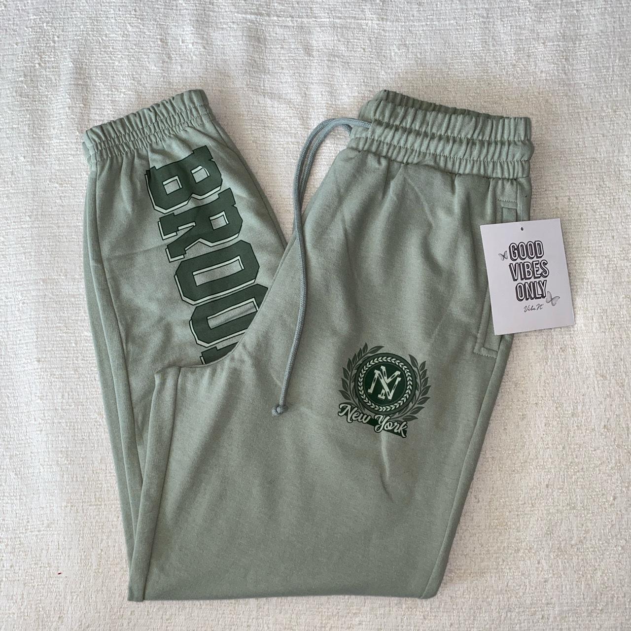 Green Sweatpants w/ Pockets - Size: US Women's - Depop