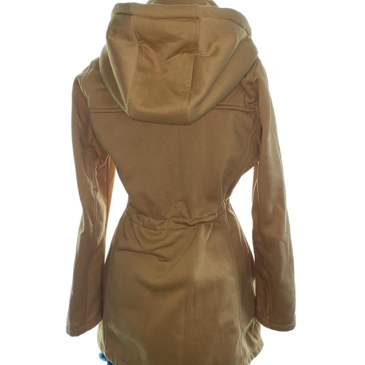 Big Chill Fleece Trench Coat Trendy twist on this... Depop