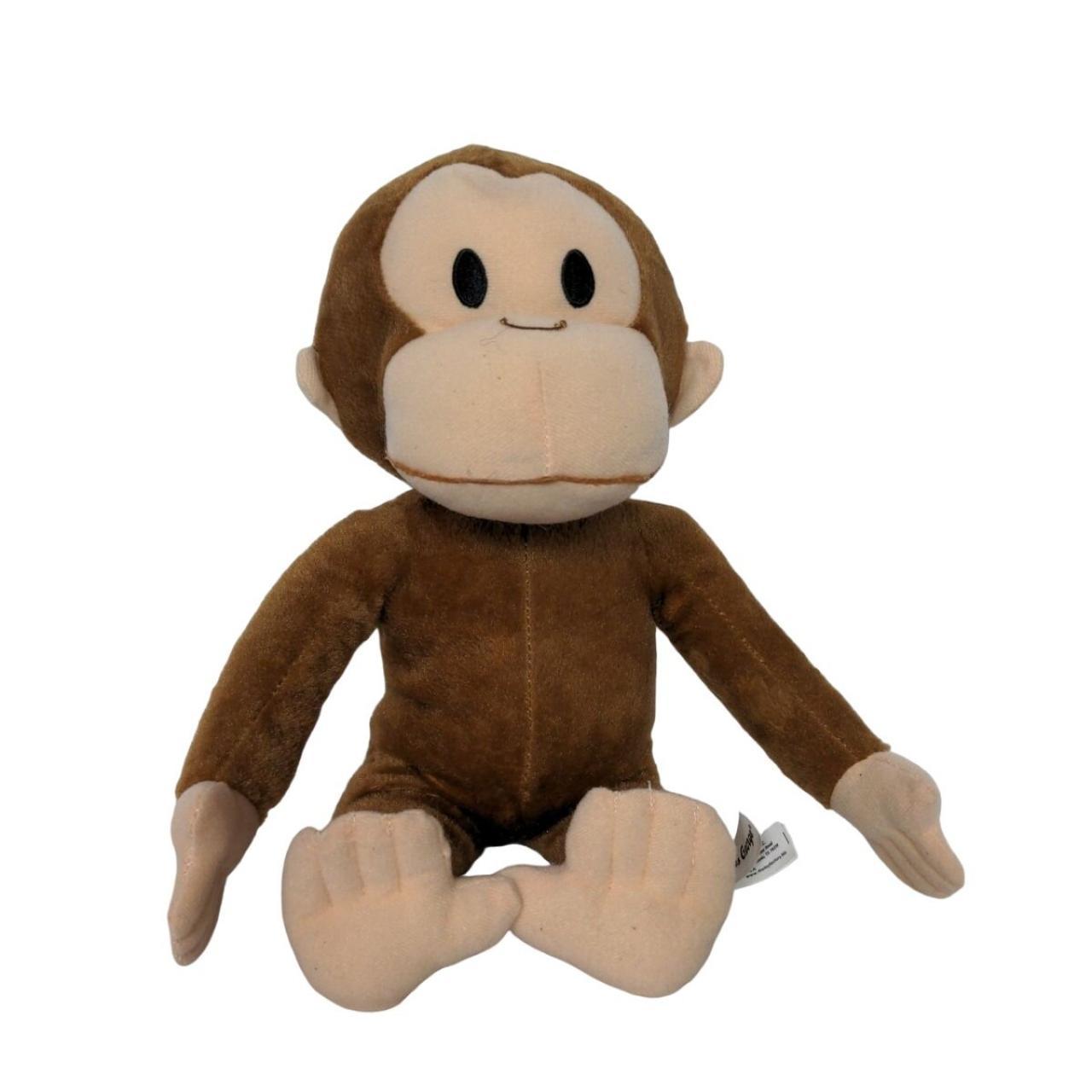 Curious George Brown Monkey Chimpanzee Toy Factory... - Depop