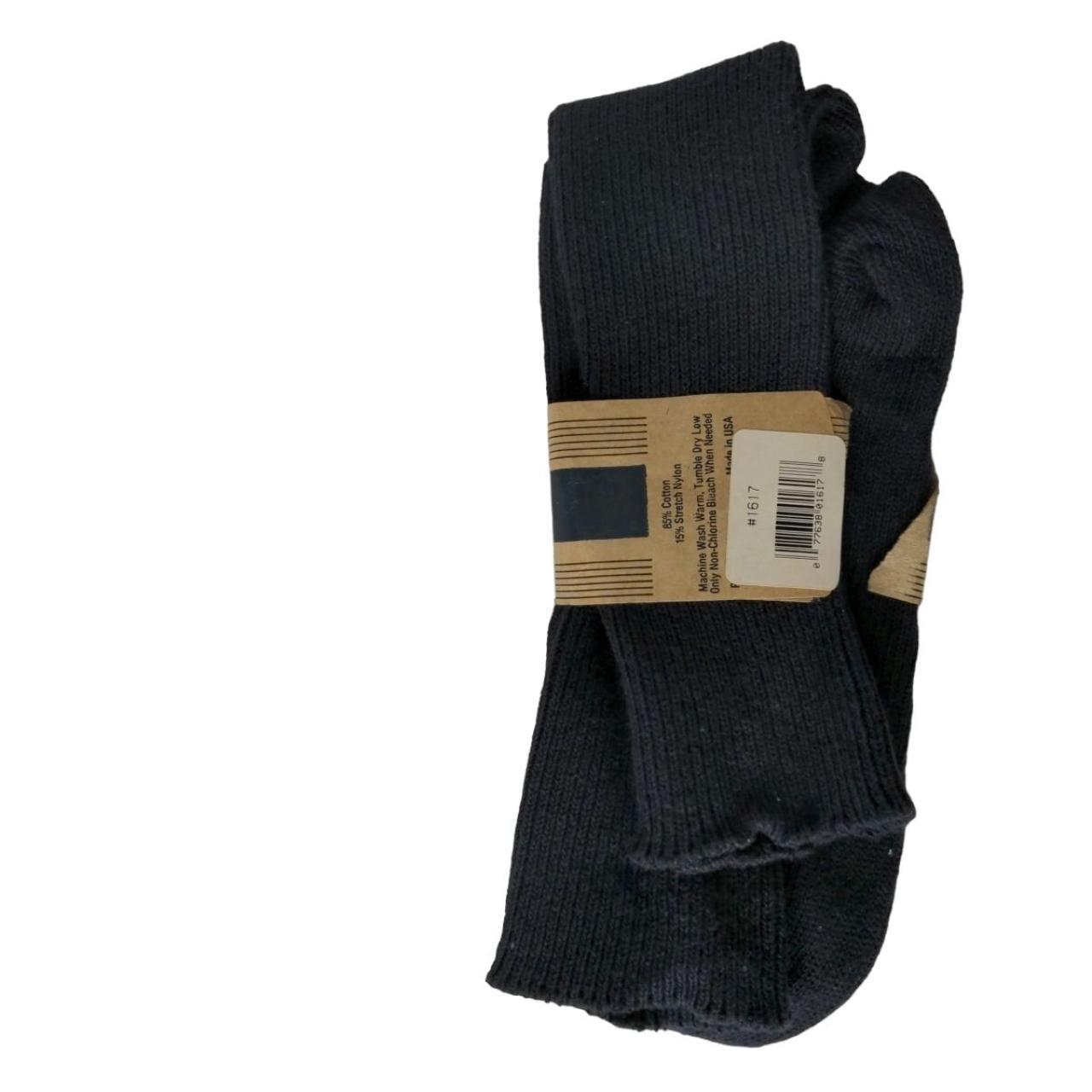 Vintage Superspun Men's Cotton Casual Crew Socks... - Depop