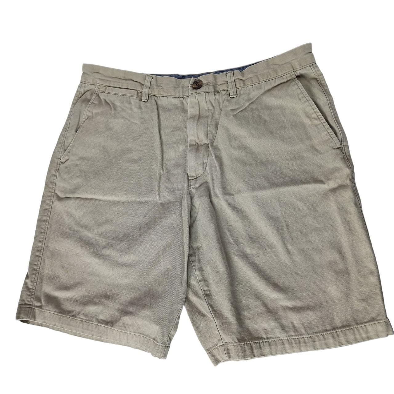Merona Men's Bermuda Shorts Size 36 Solid Beige... Depop