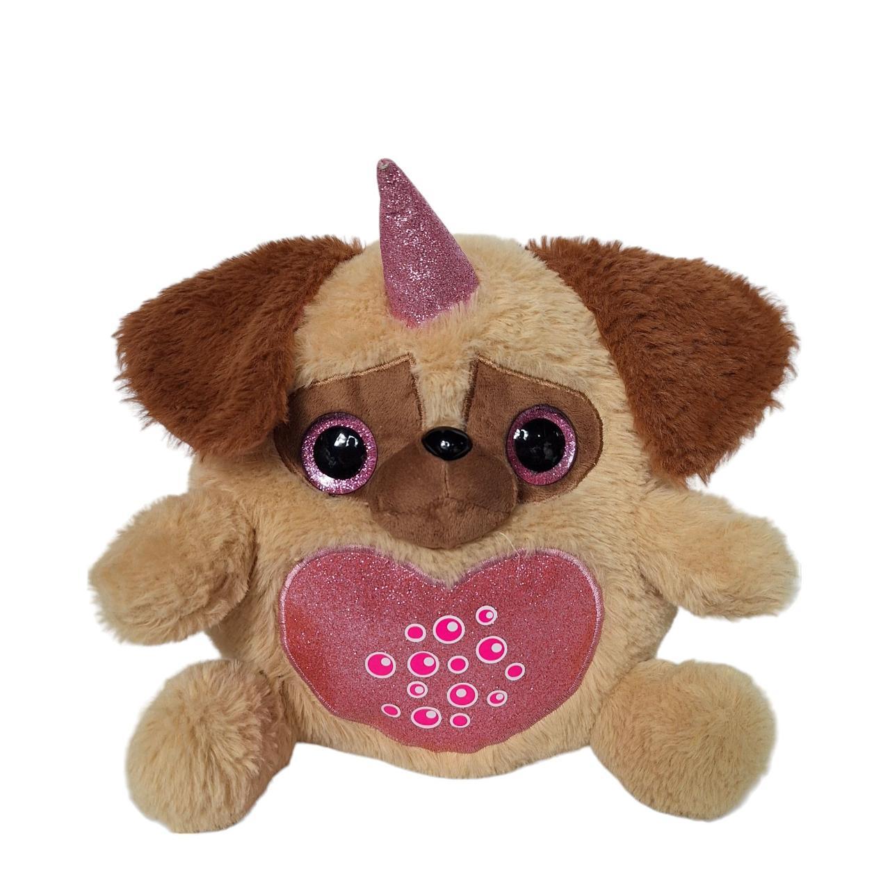 Zuru Unicorn Puppy Dog Plush Glitter Eyes Floppy... Depop