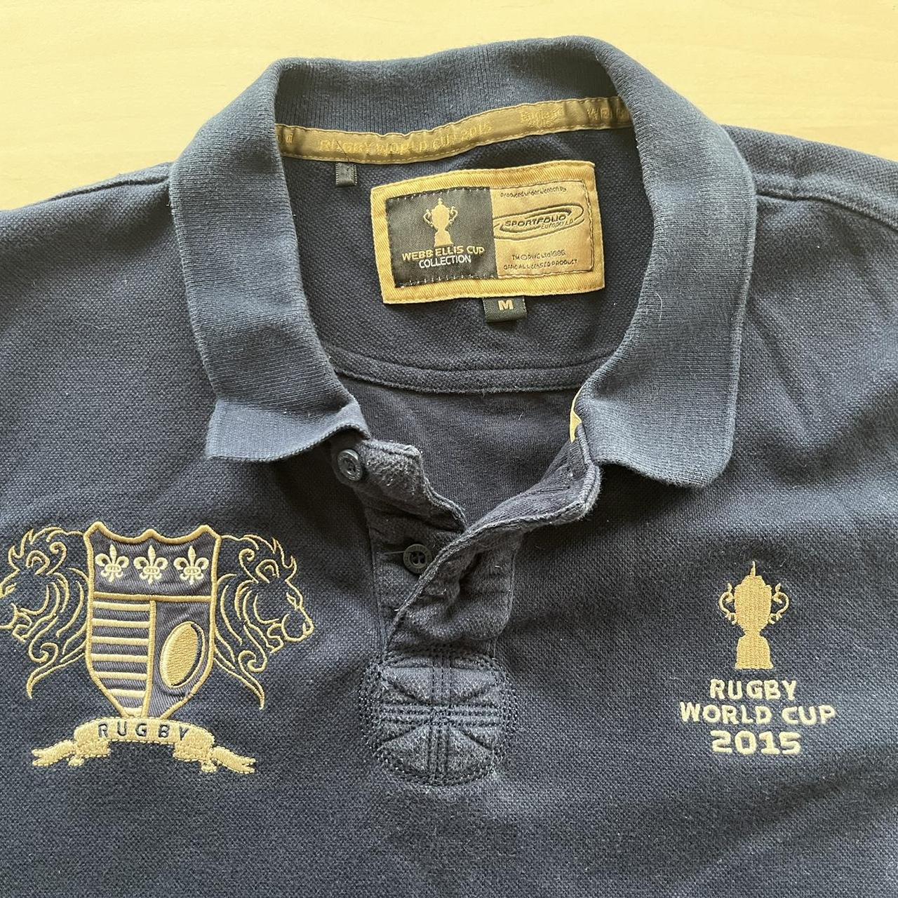 Rugby Polo Shirt b Ellis World Cup Collection... Depop