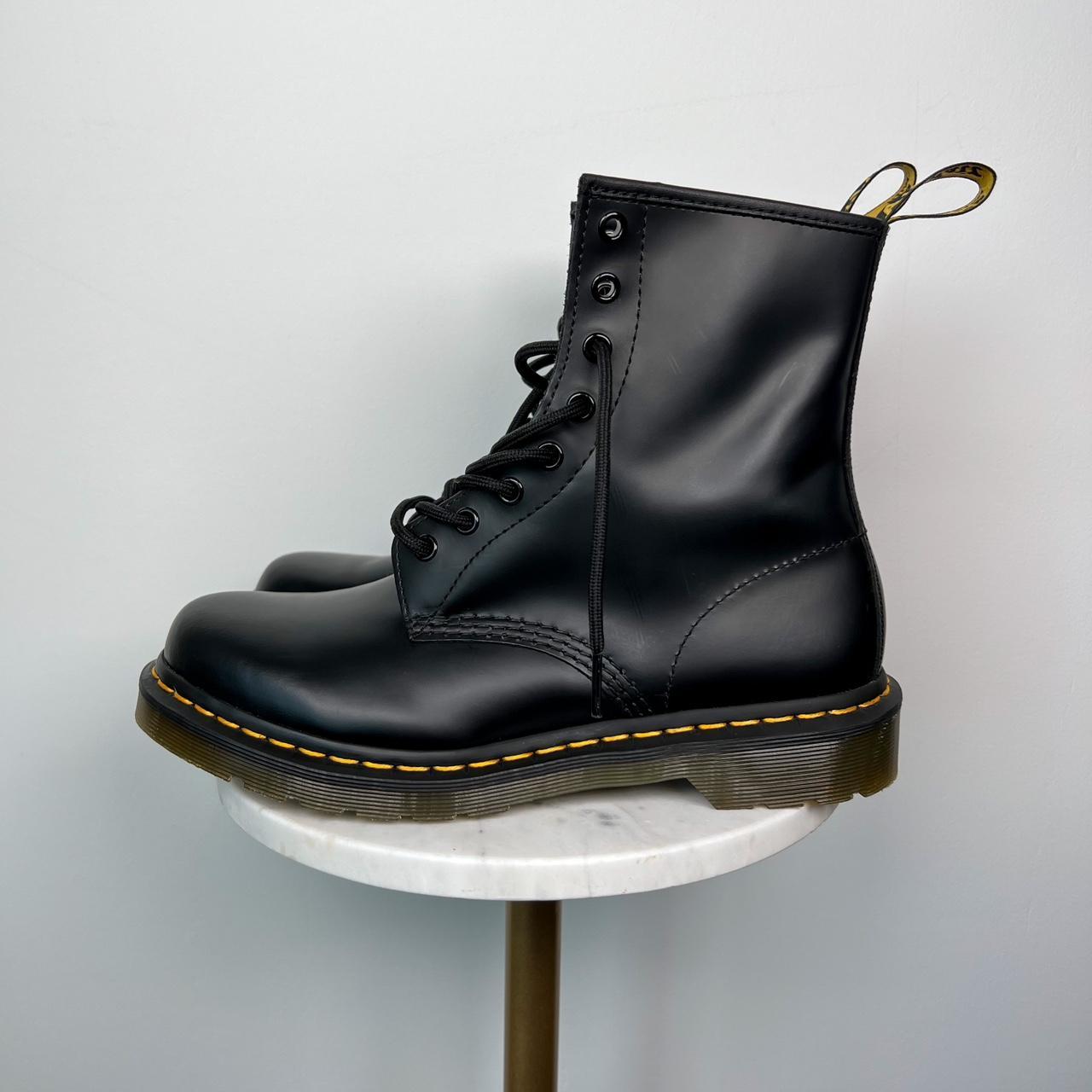 Dr martens 1460 black cheap smooth women's