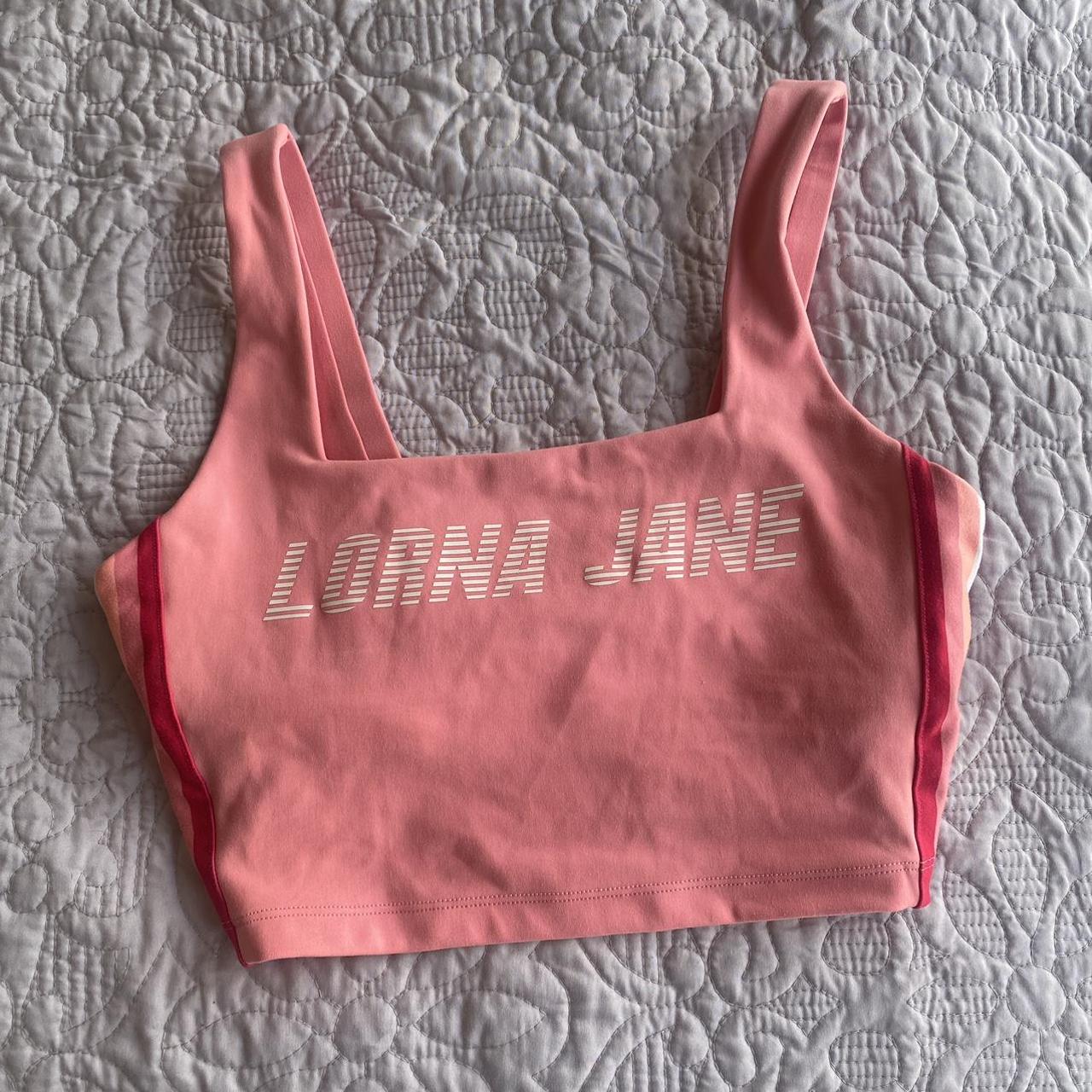 Lorna Jane sports bra Size medium Built in bra - Depop