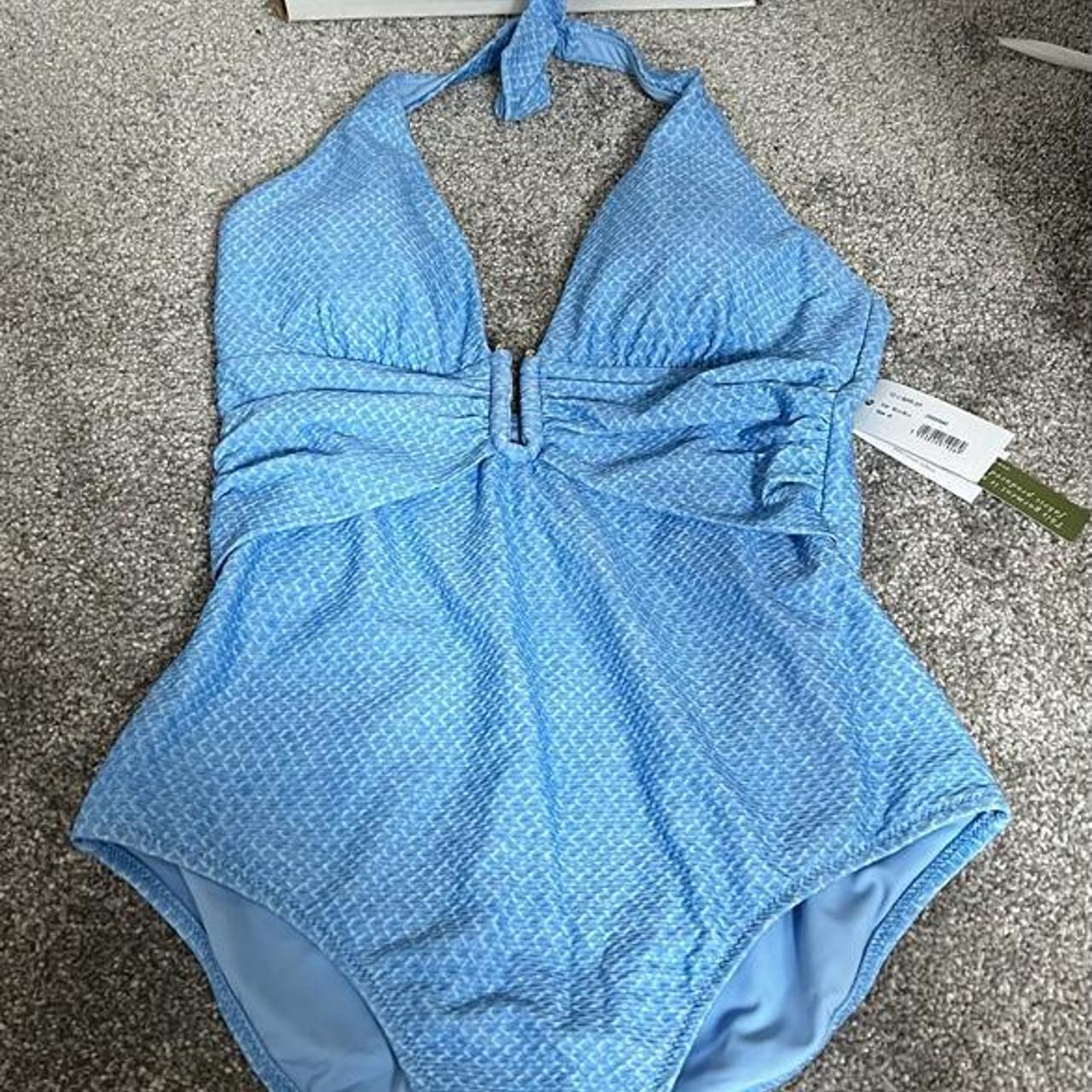 Heidi klein blue swim suit Brand new with tags... - Depop